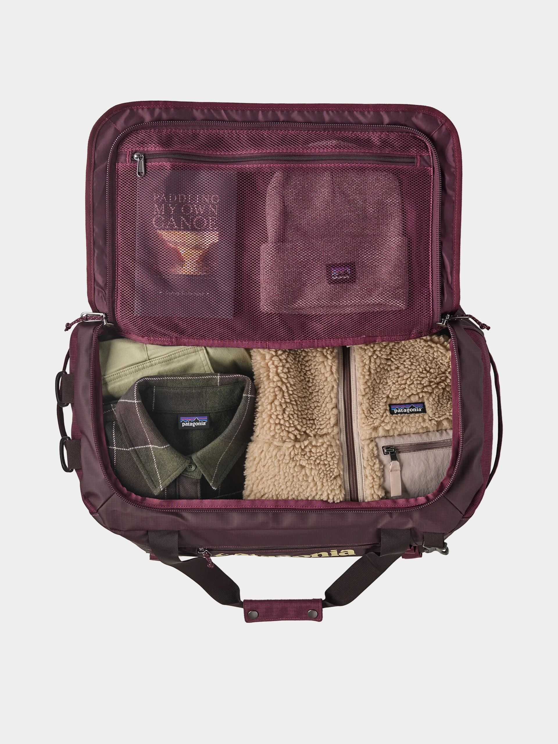 Чанта Patagonia Black Hole Duffel 40L (berry fig)