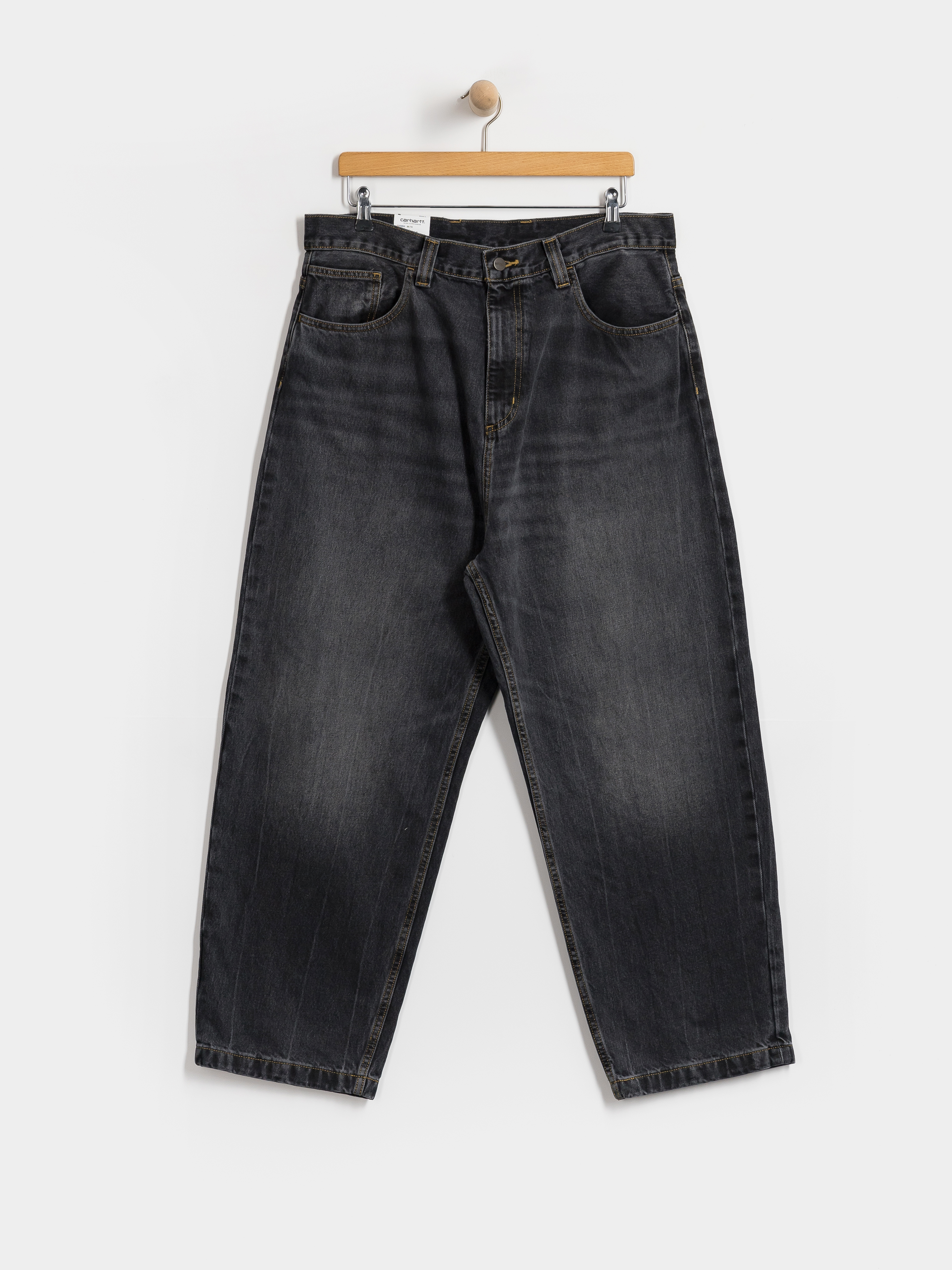 Панталони Carhartt WIP Brandon (black/marble used wash)