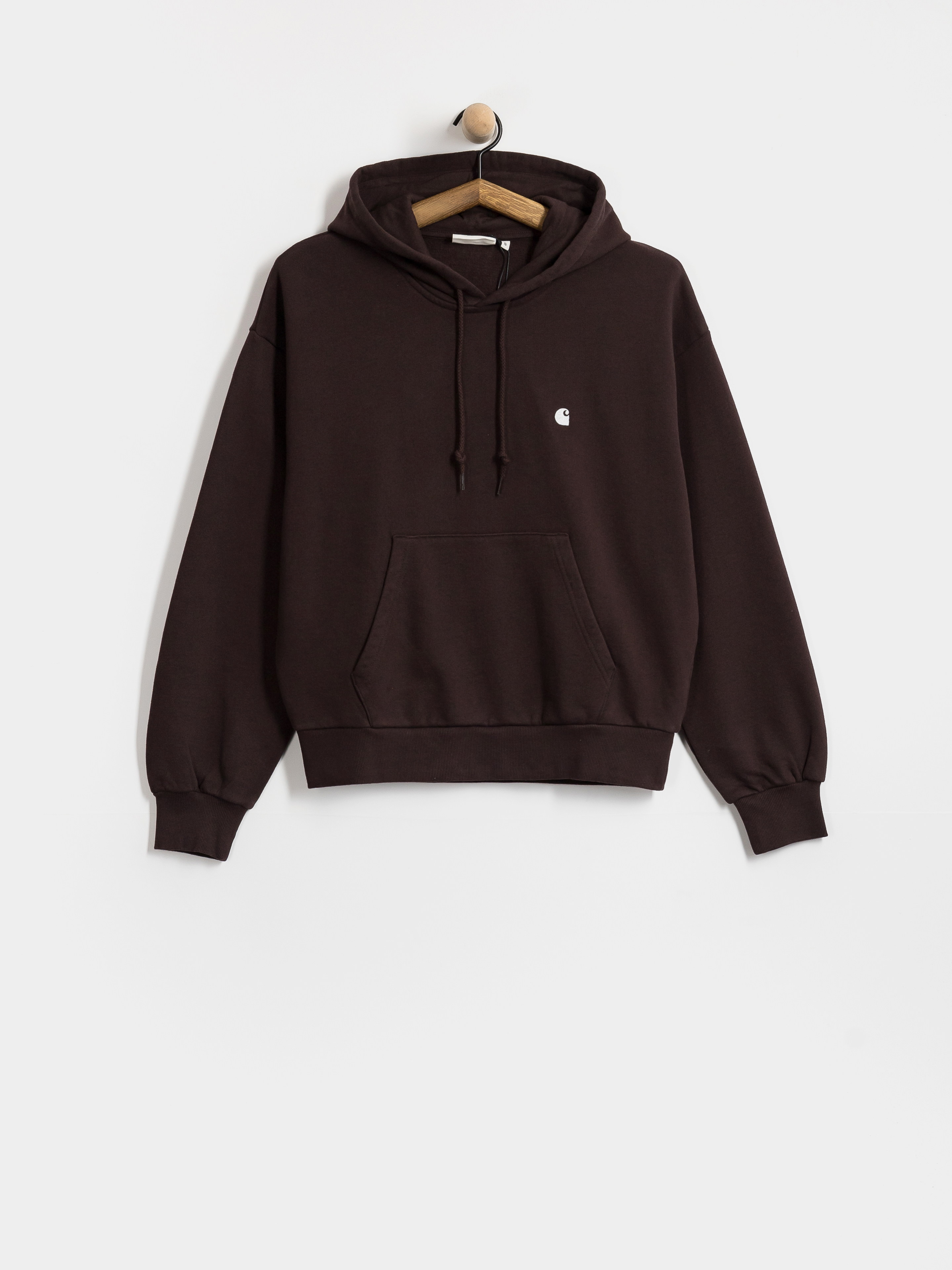 Суитшърт с качулка Carhartt WIP Casey HD Wmn (palisander/silver)