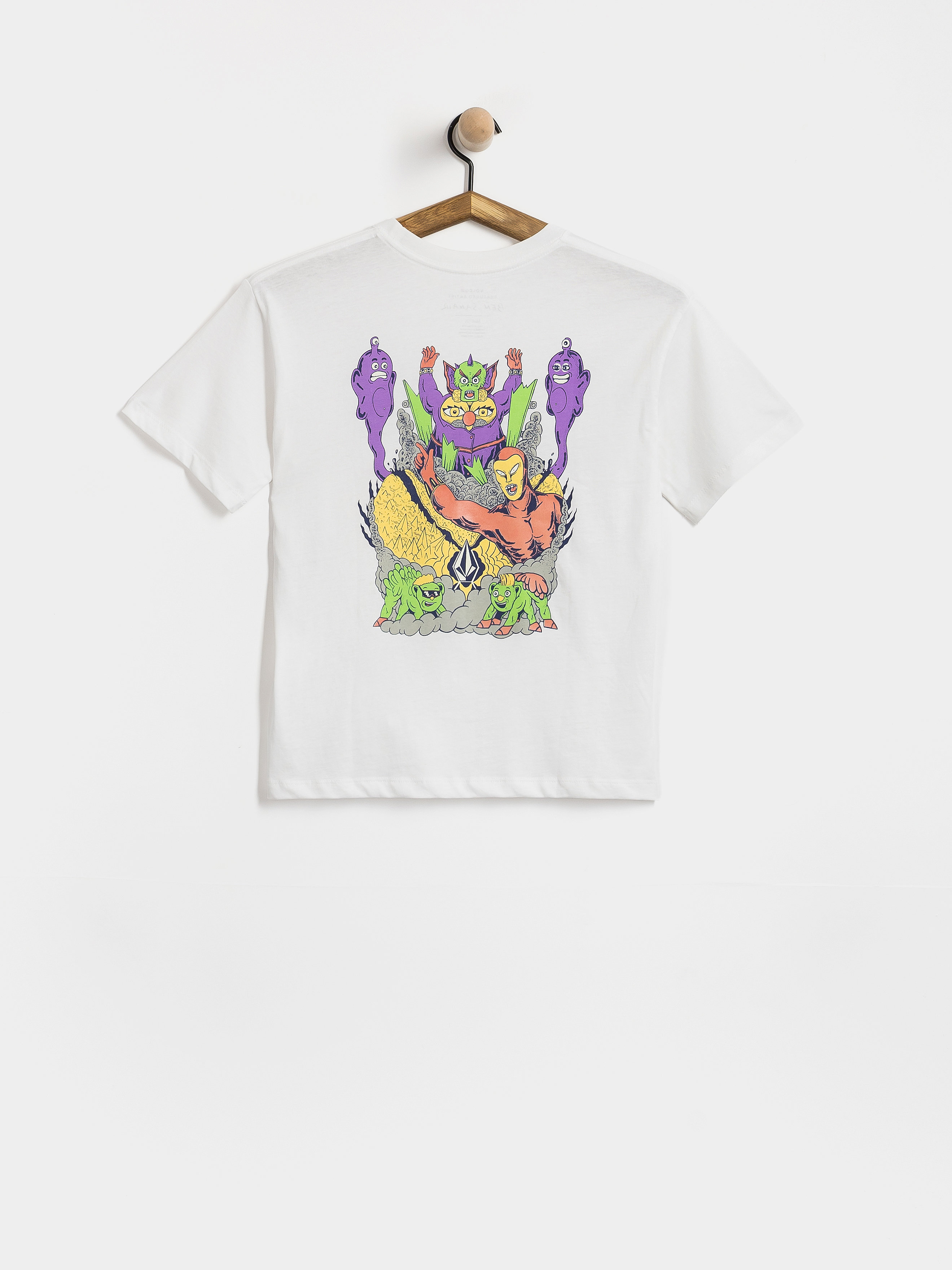 Тениска Volcom Fa Ben Sanaire 2 JR (white)