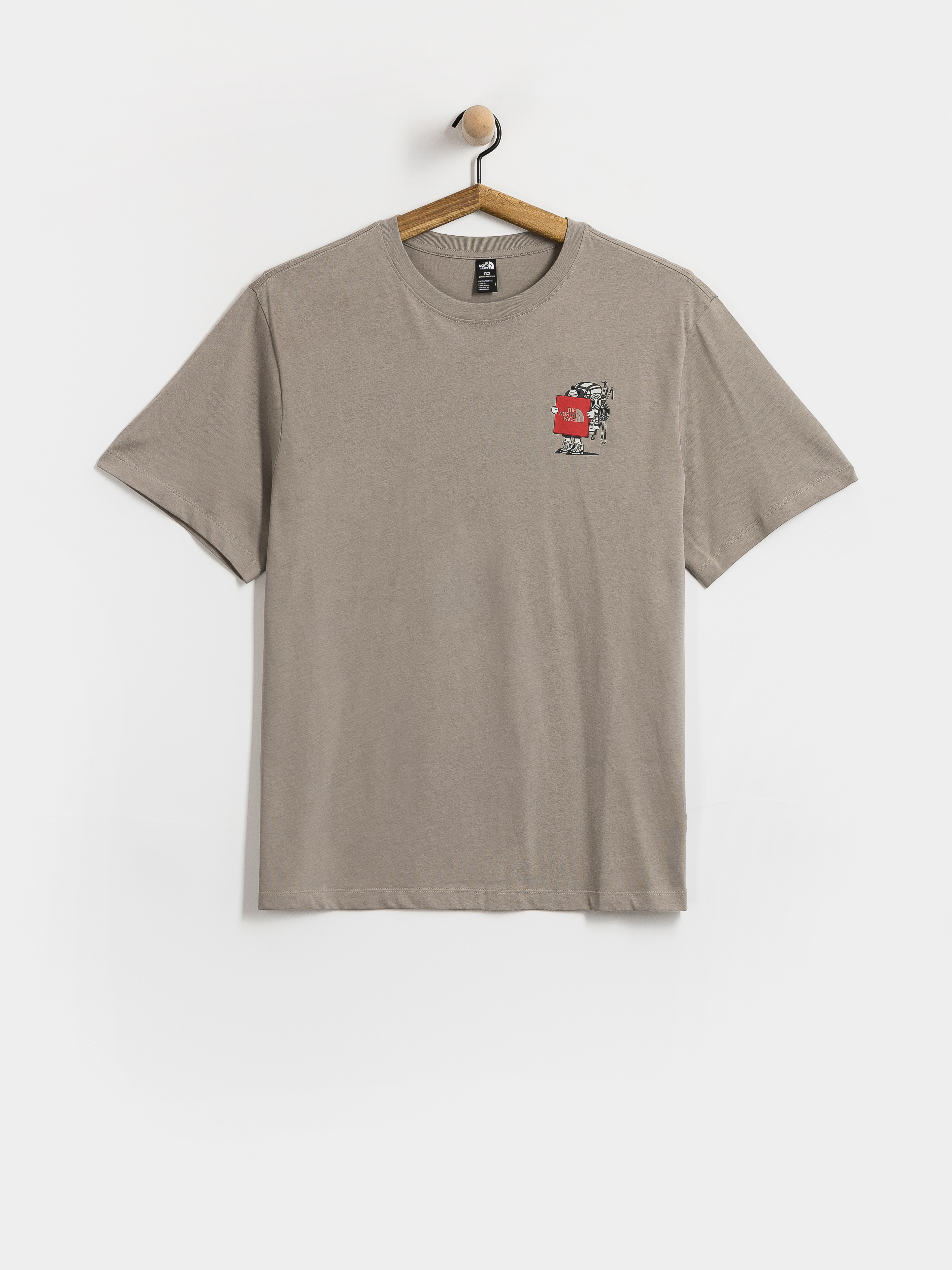 Тениска The North Face Gear Up Get Out Relaxed (stone slab)