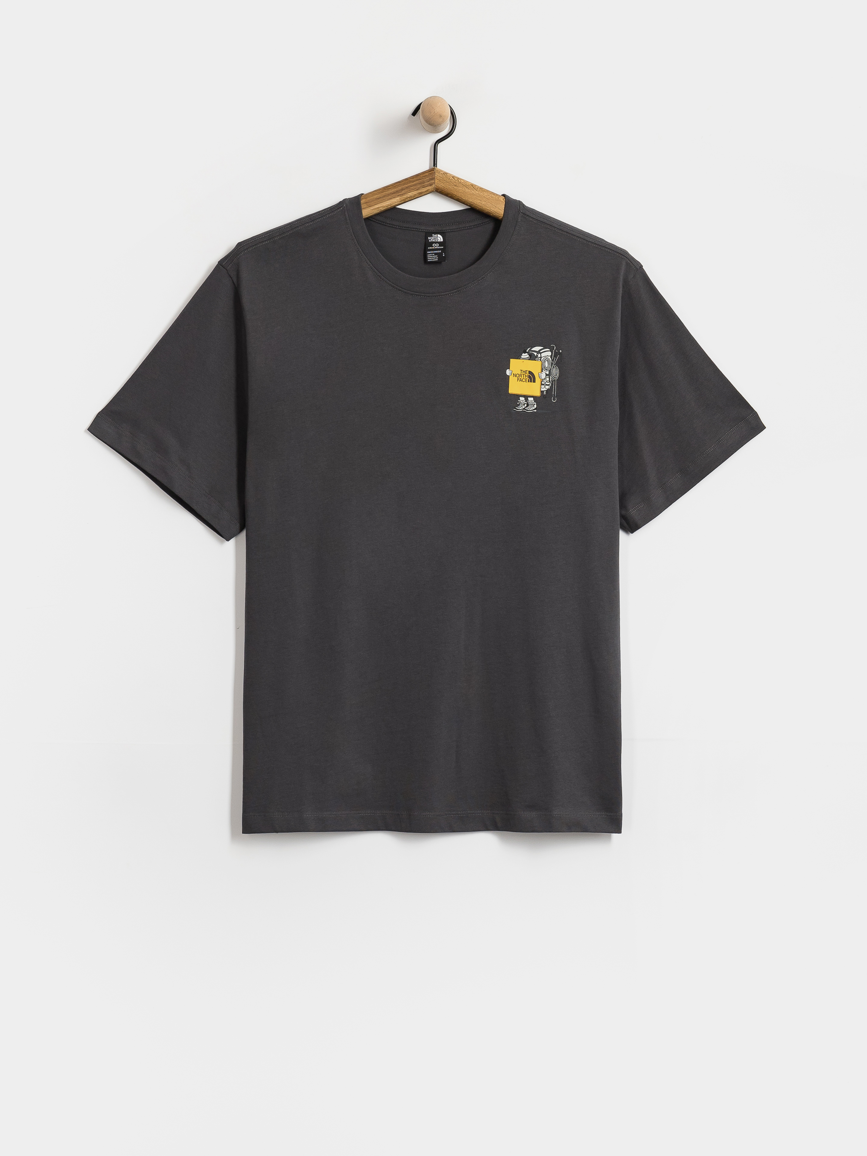 Тениска The North Face Gear Up Get Out Relaxed (anthracite grey)