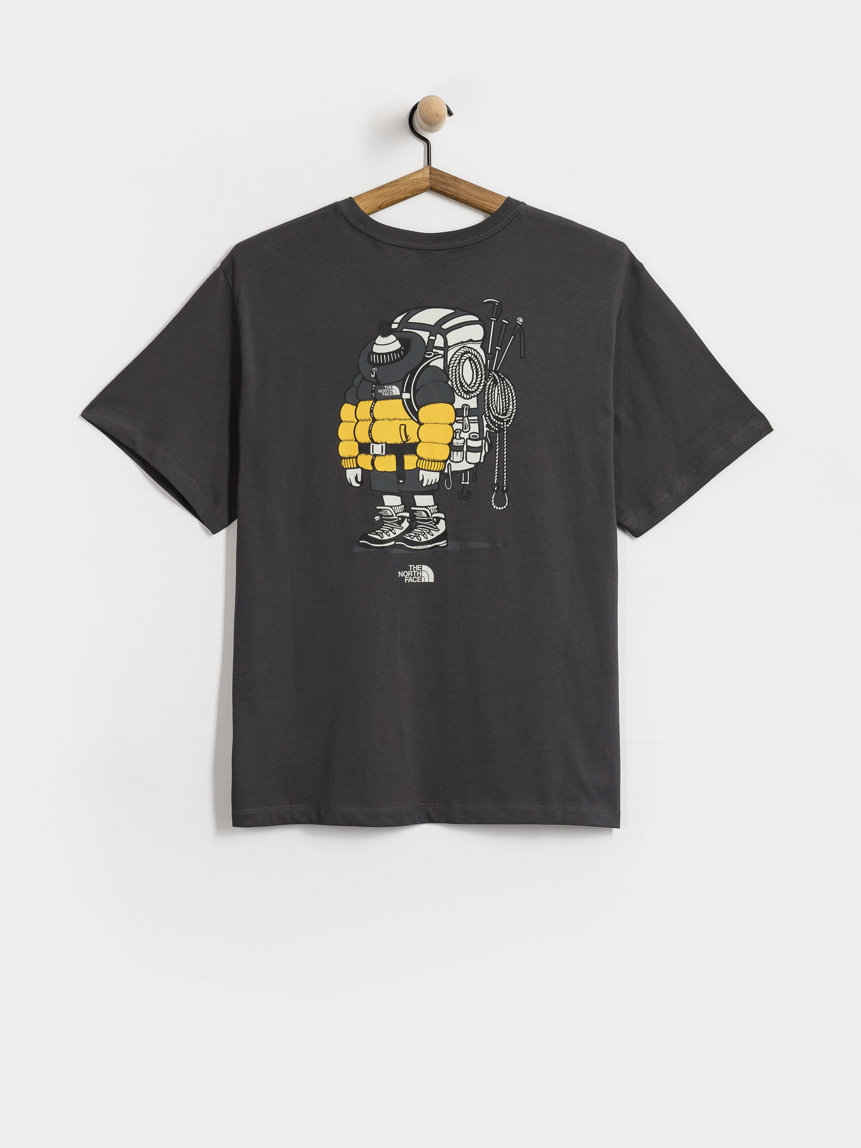 Тениска The North Face Gear Up Get Out Relaxed (anthracite grey)