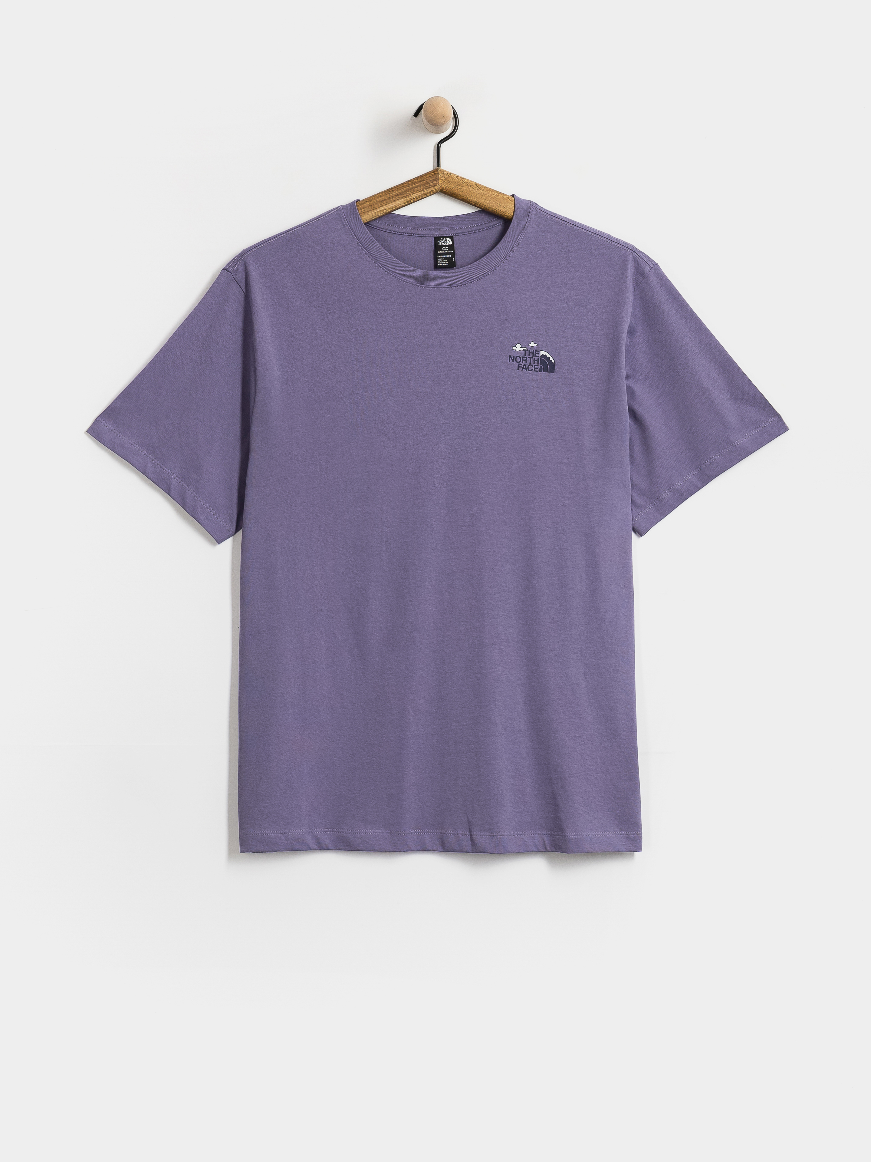 Тениска The North Face Nat High Society Relaxed (grounded plum)