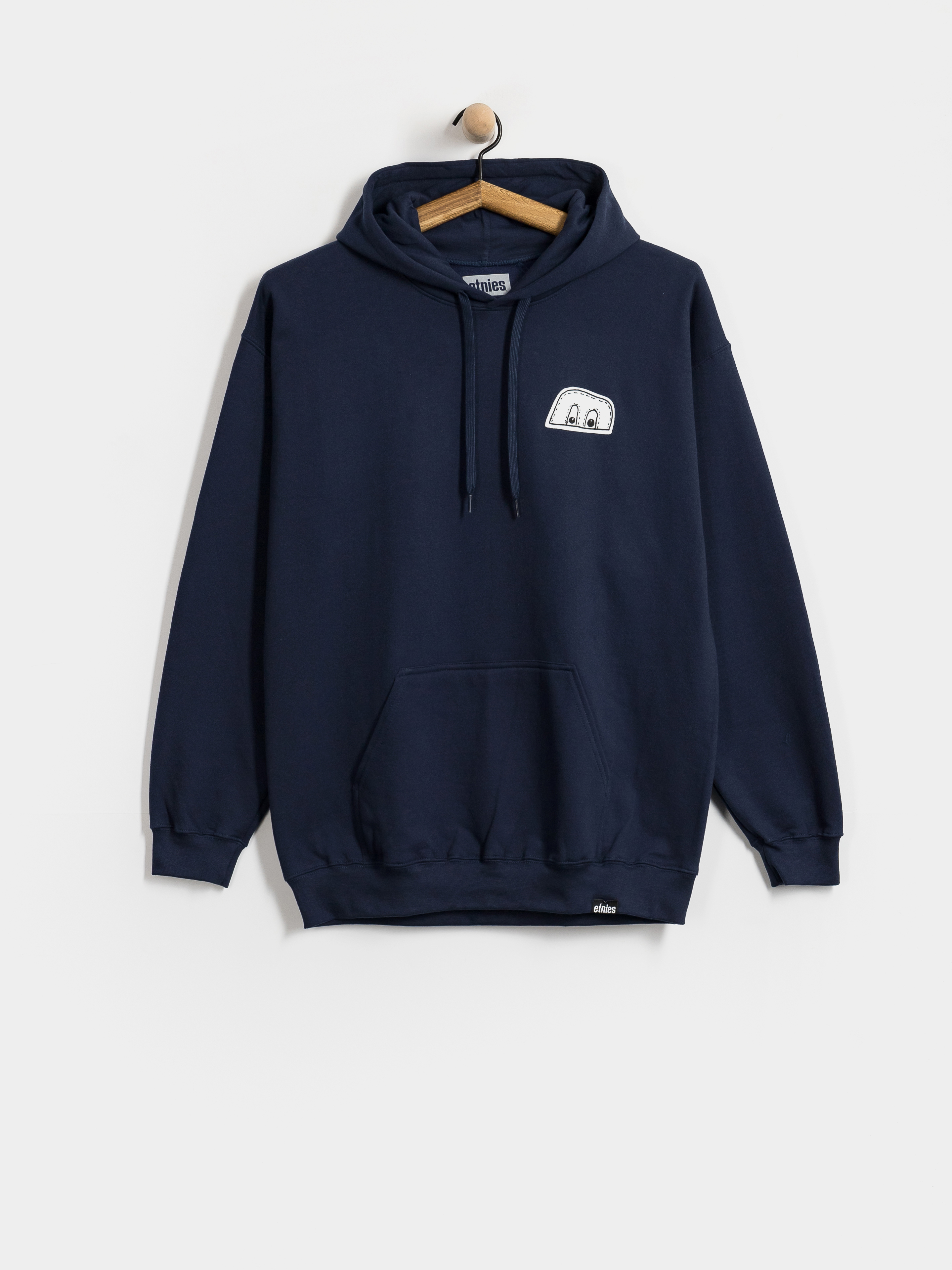 Суитшърт с качулка Etnies Etnies X Fos HD (navy/white)