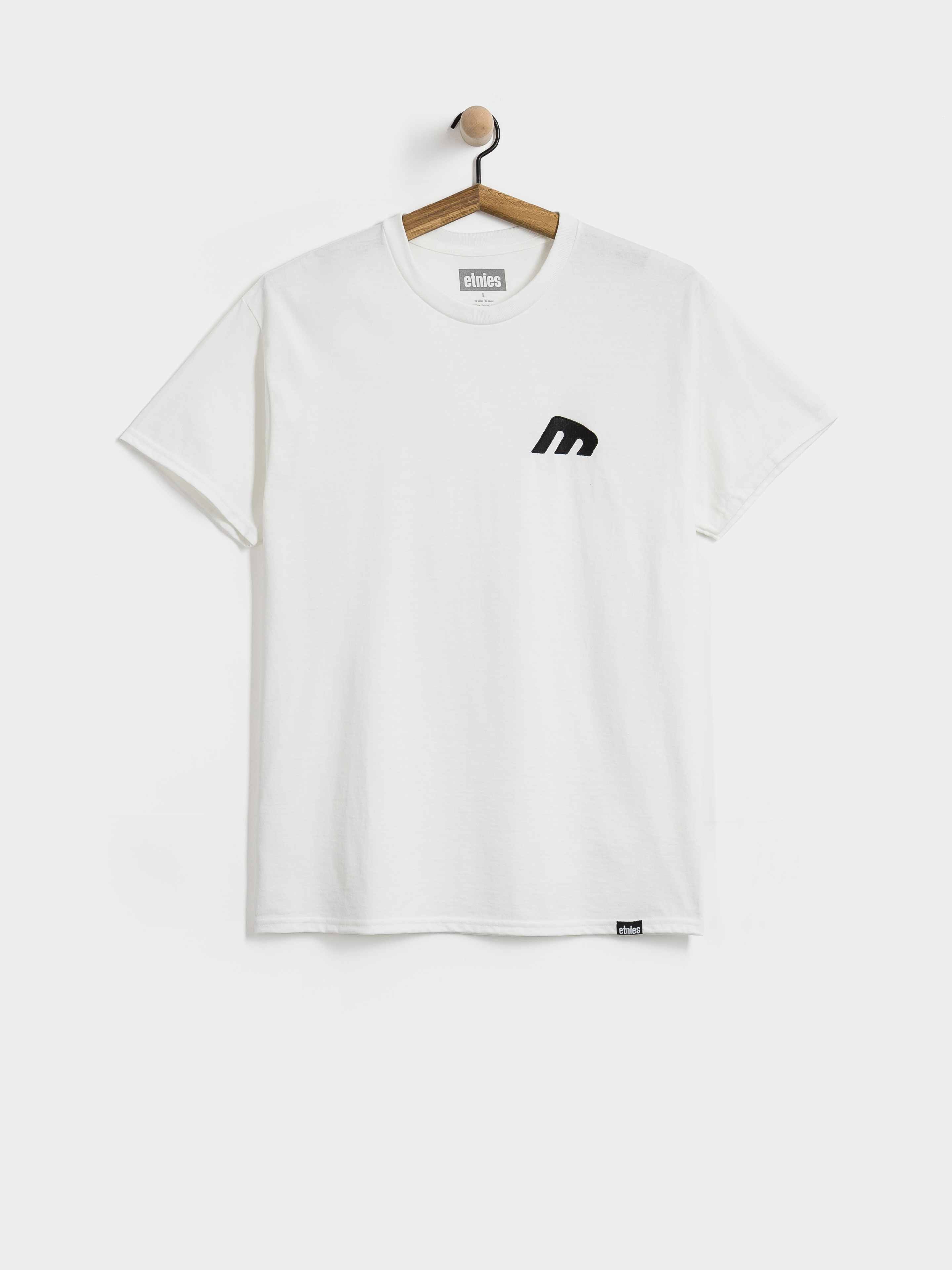 Тениска Etnies Team Embroidery (white/black)