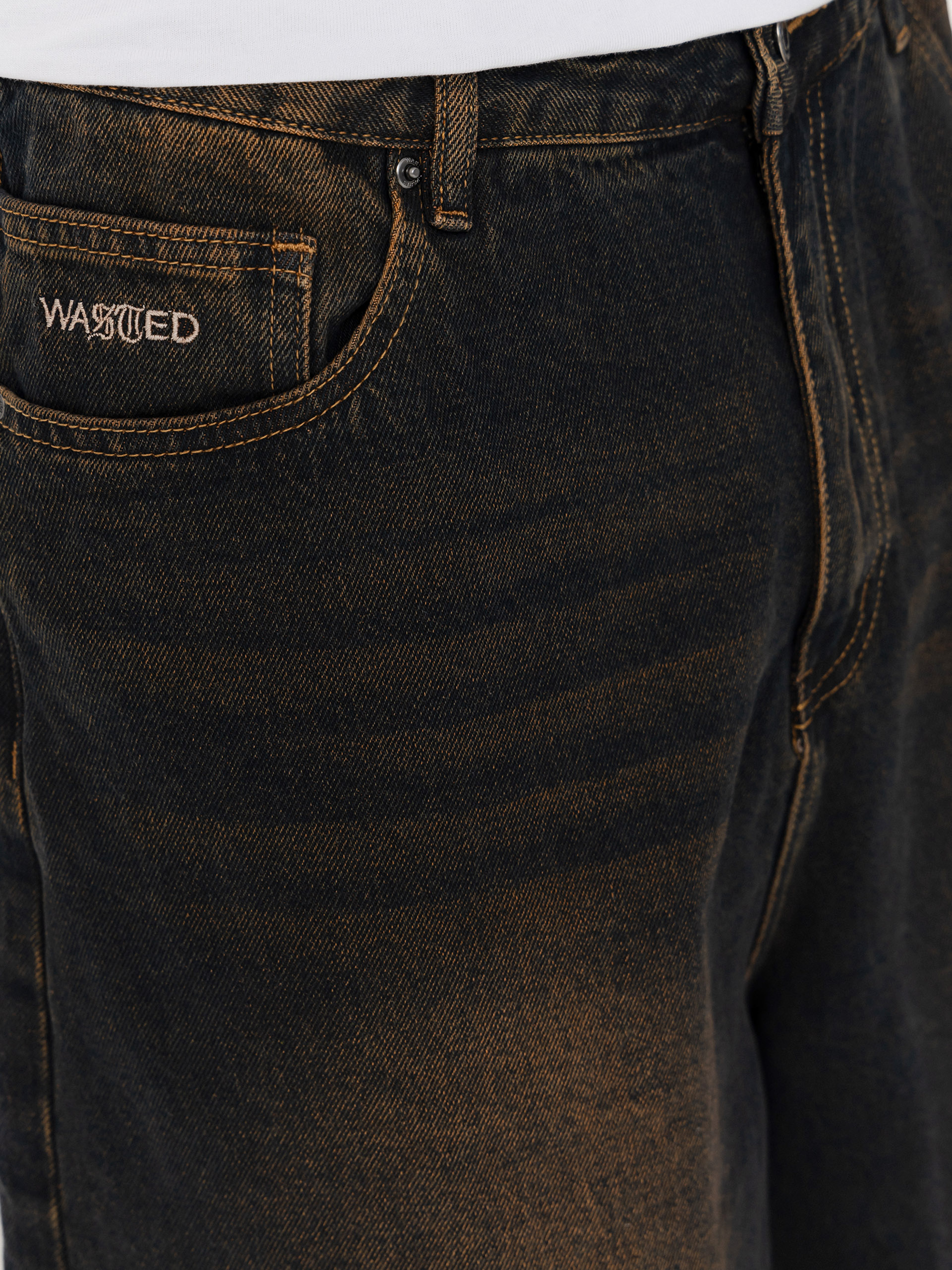 Къси панталони Wasted Paris Faded Casper (faded brown)