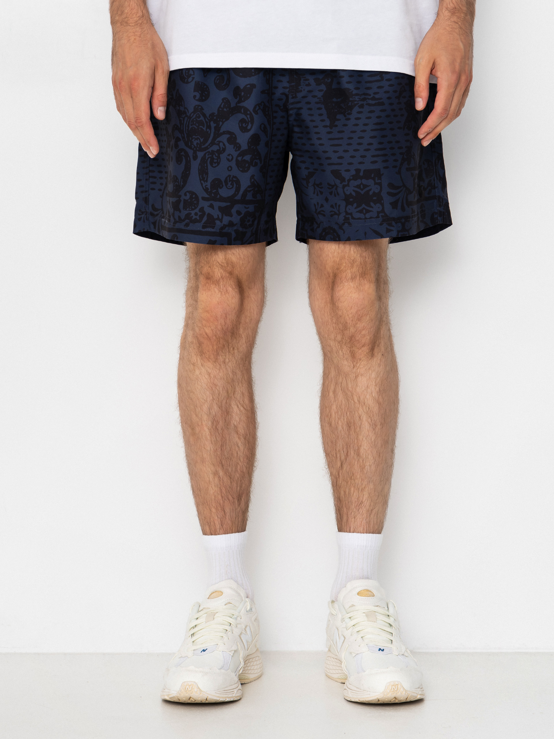 Къси панталони Carhartt WIP Slater Swim (vestige/blue)