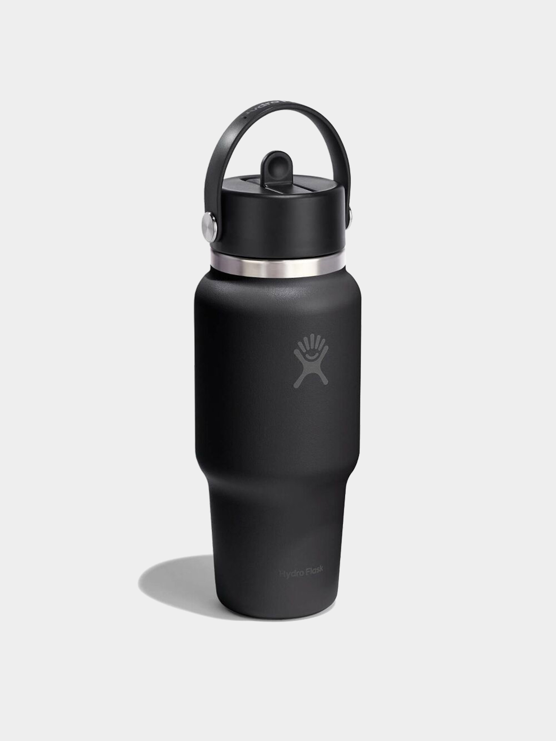 Бутилка Hydro Flask Wide Flex Straw Travel 710ml (black)
