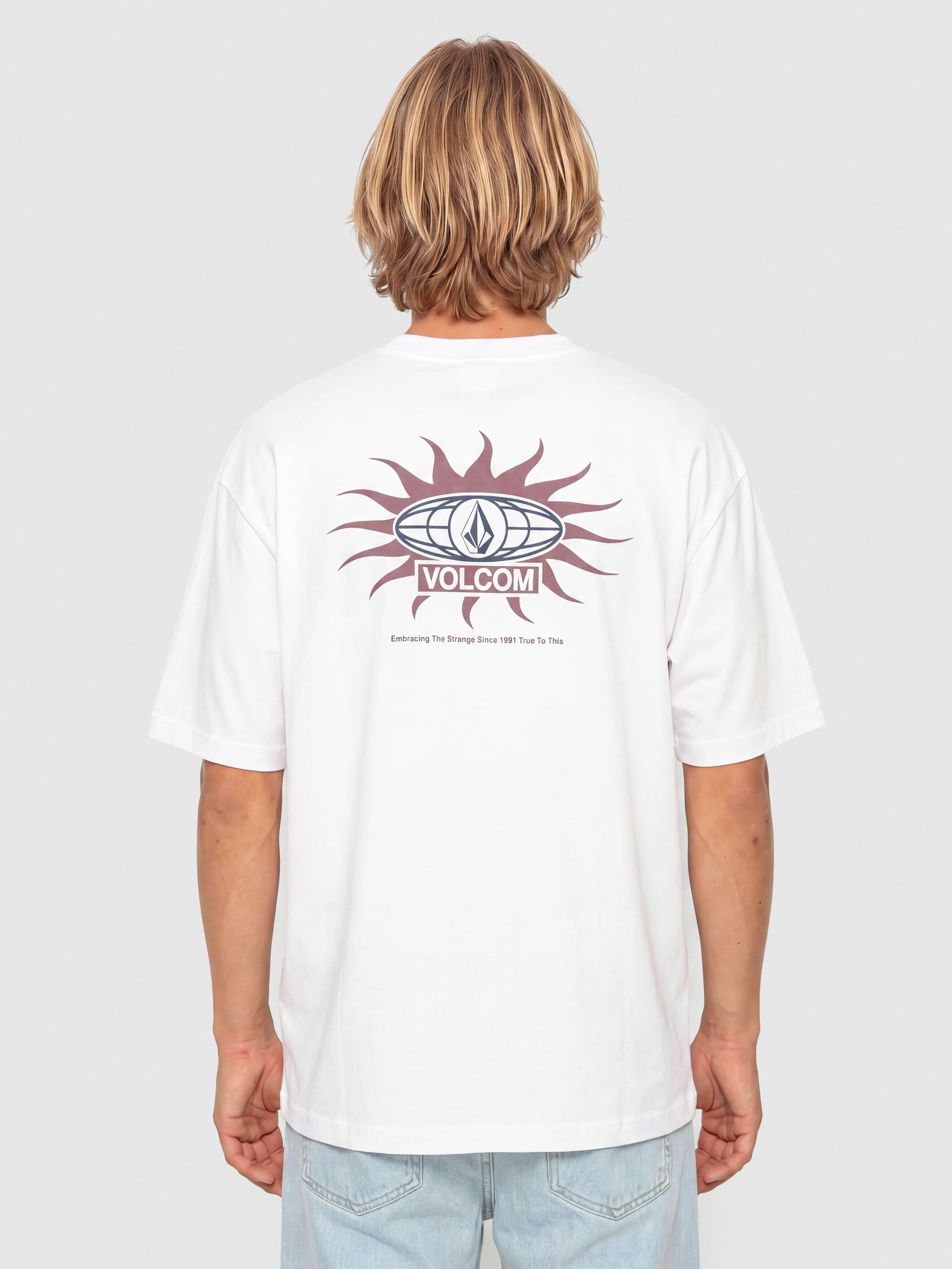 Тениска Volcom Sunlog Bsc (white)