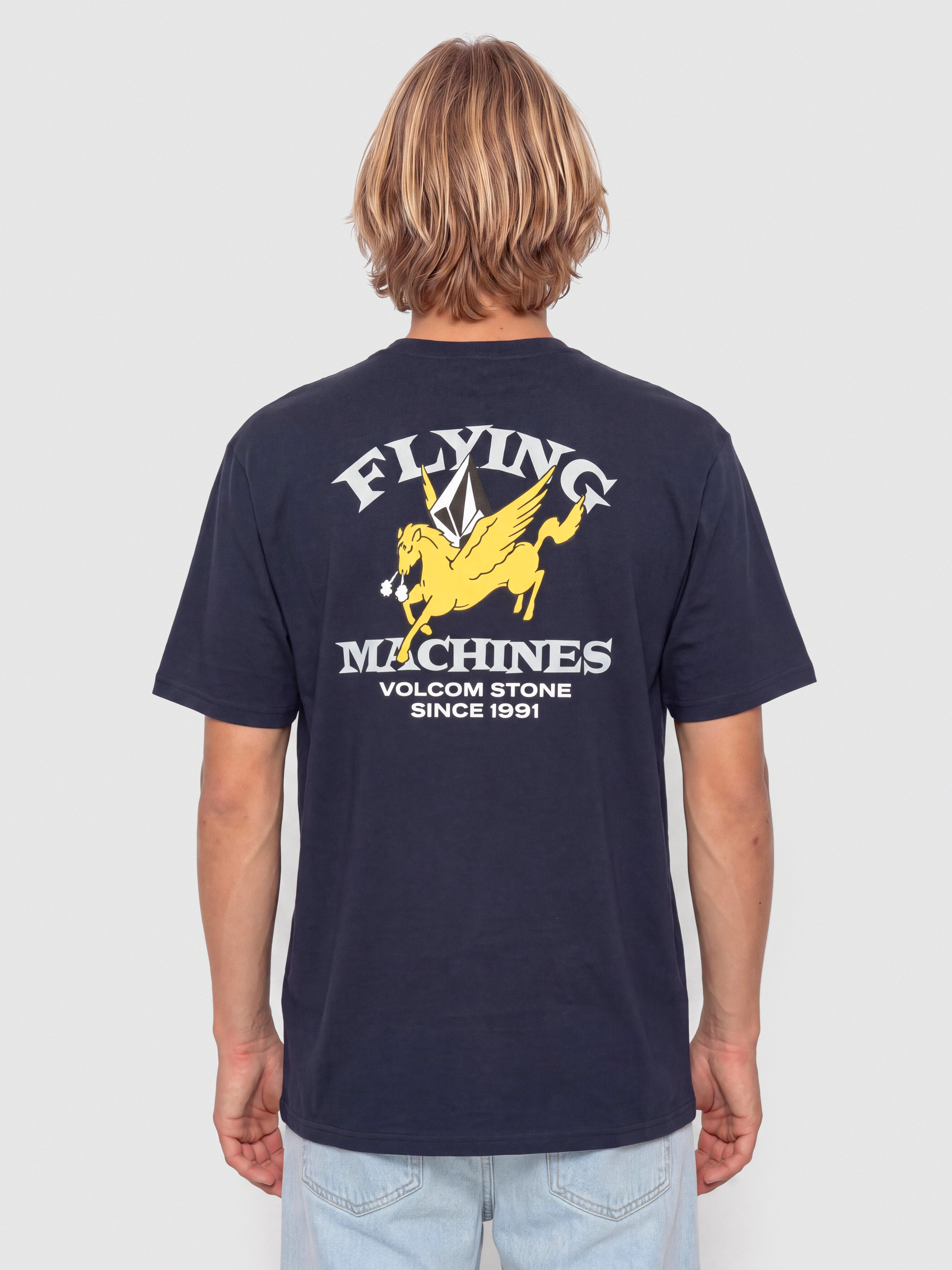Тениска Volcom Flying Machine (marine)