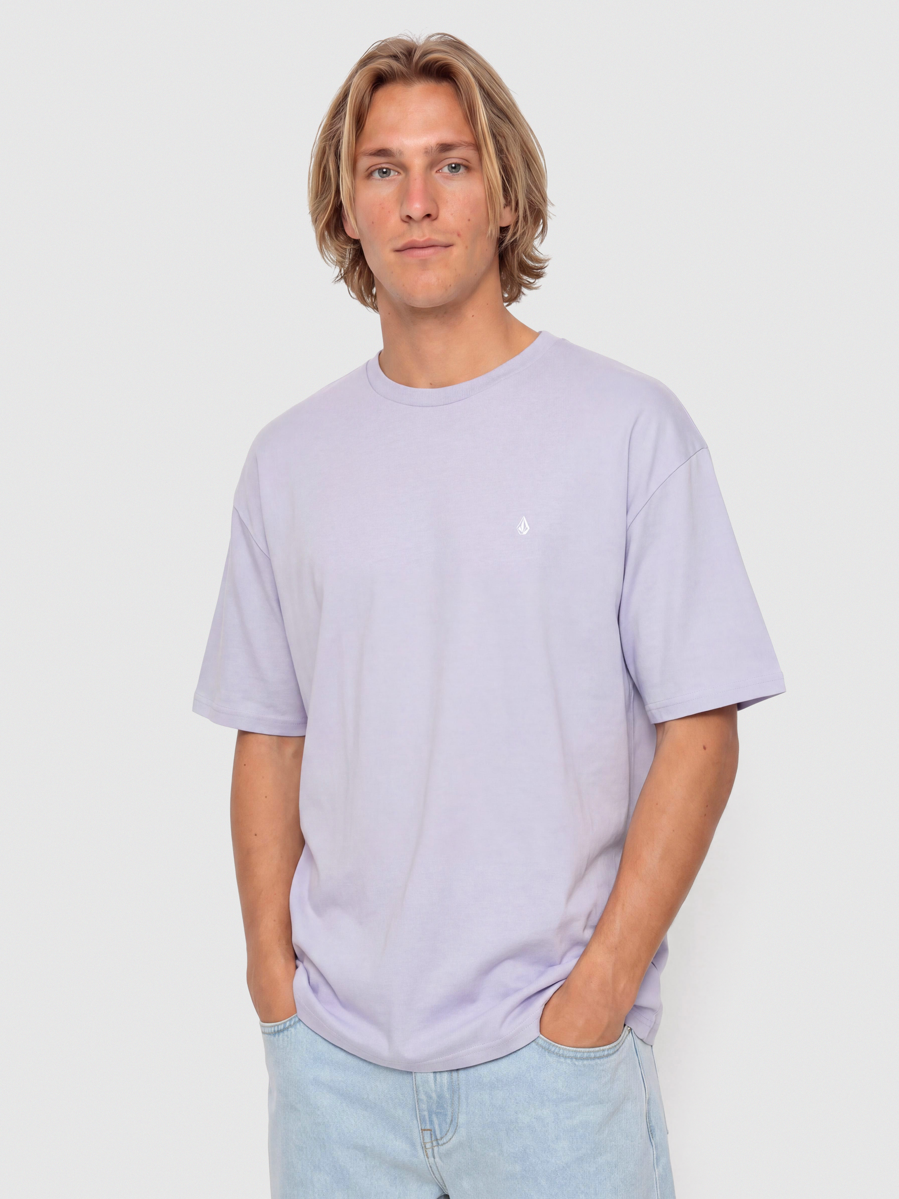Тениска Volcom Stone Blanks Bsc (lavender aura)