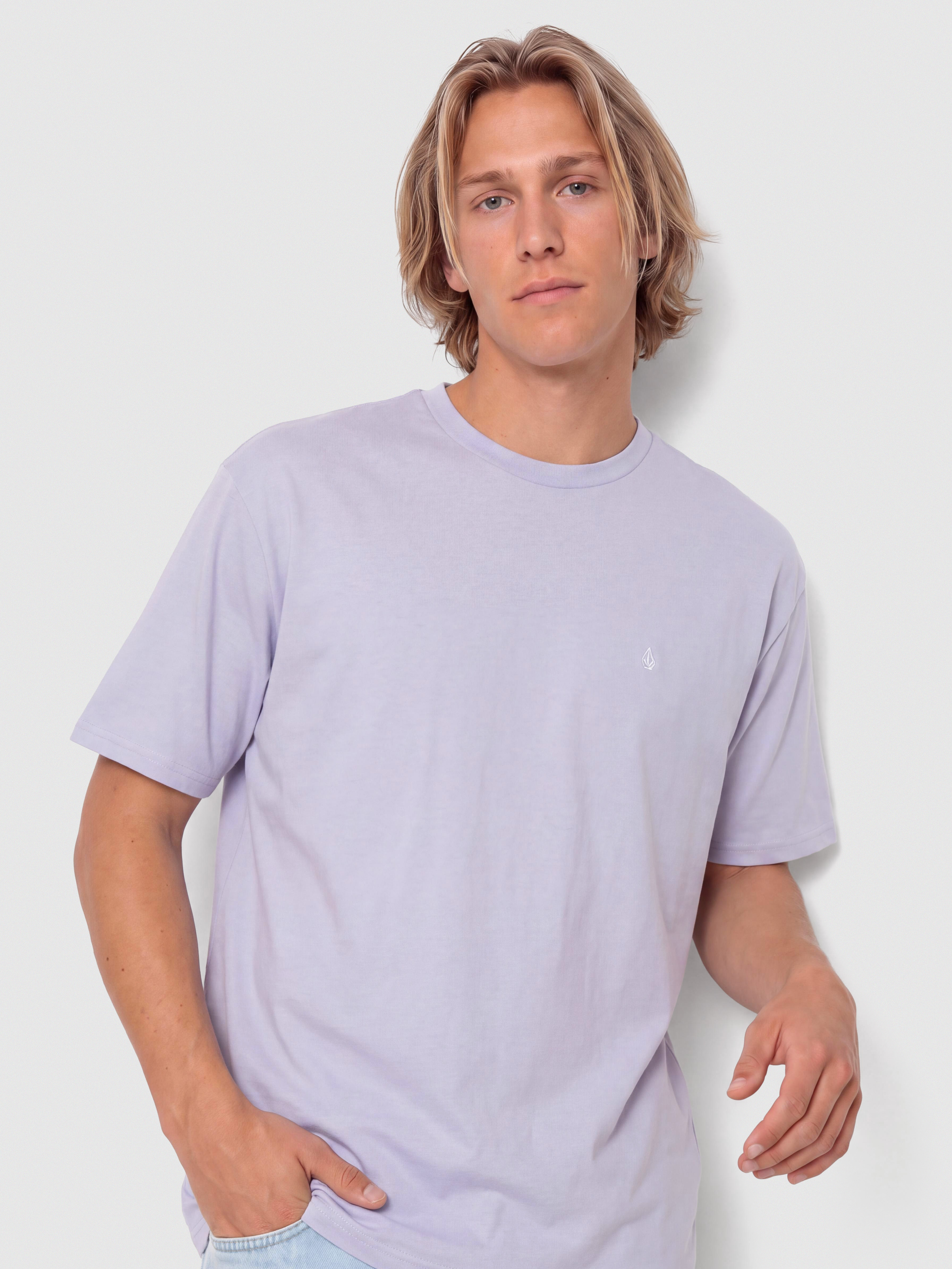 Тениска Volcom Stone Blanks Bsc (lavender aura)