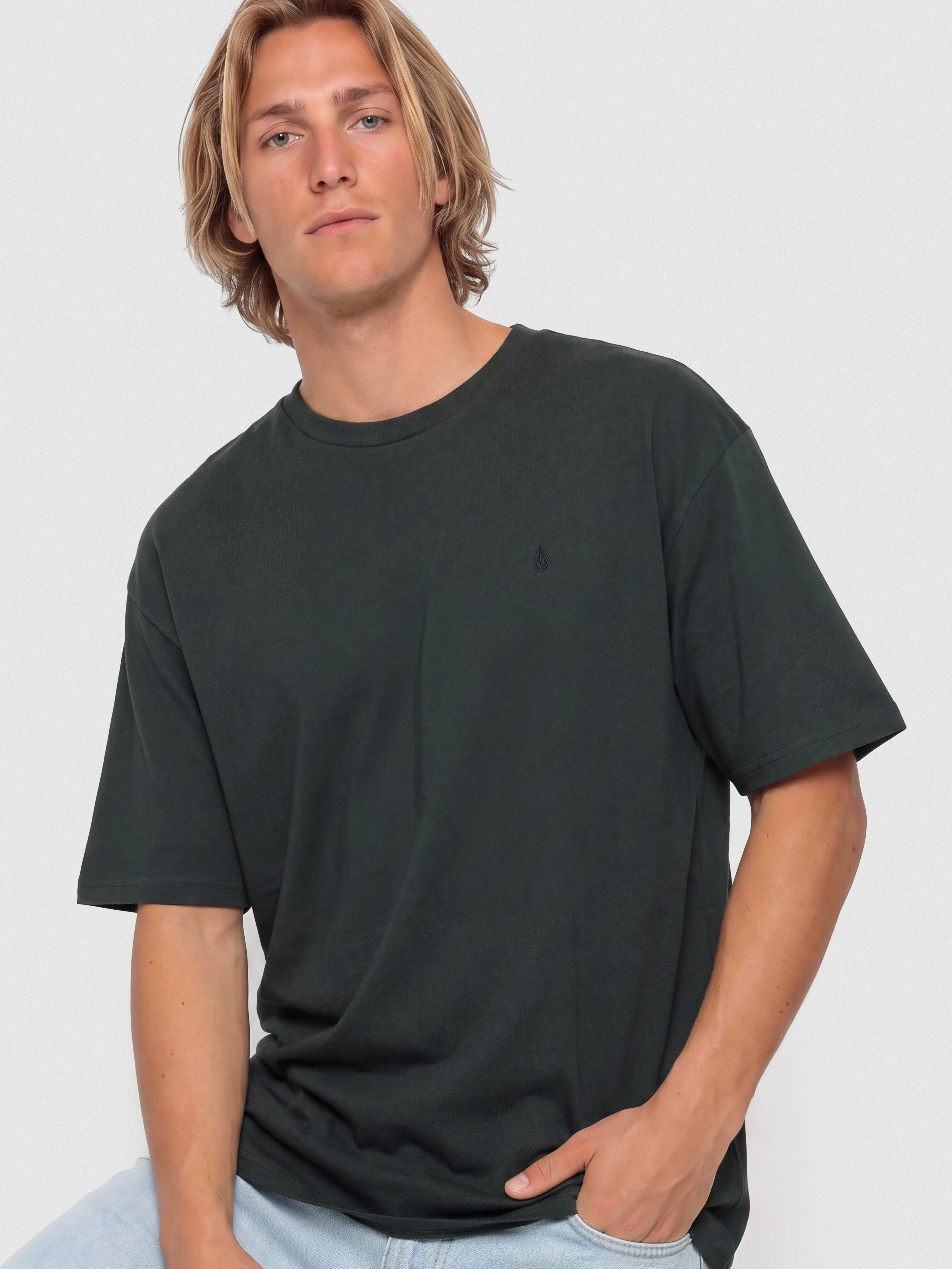 Тениска Volcom Stone Blanks Bsc (scarab)
