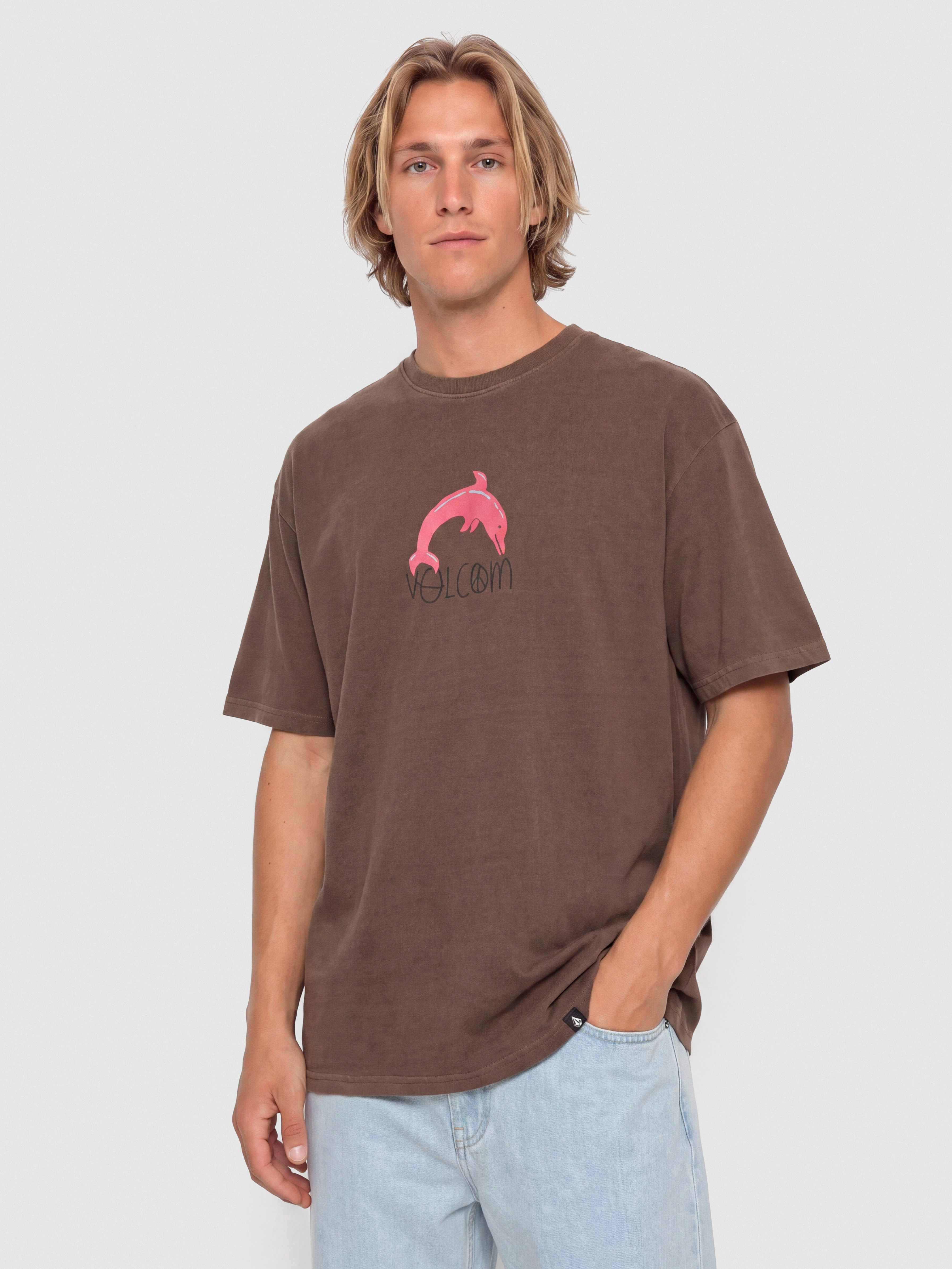 Тениска Volcom Fa Ozzy 3 (raisin)