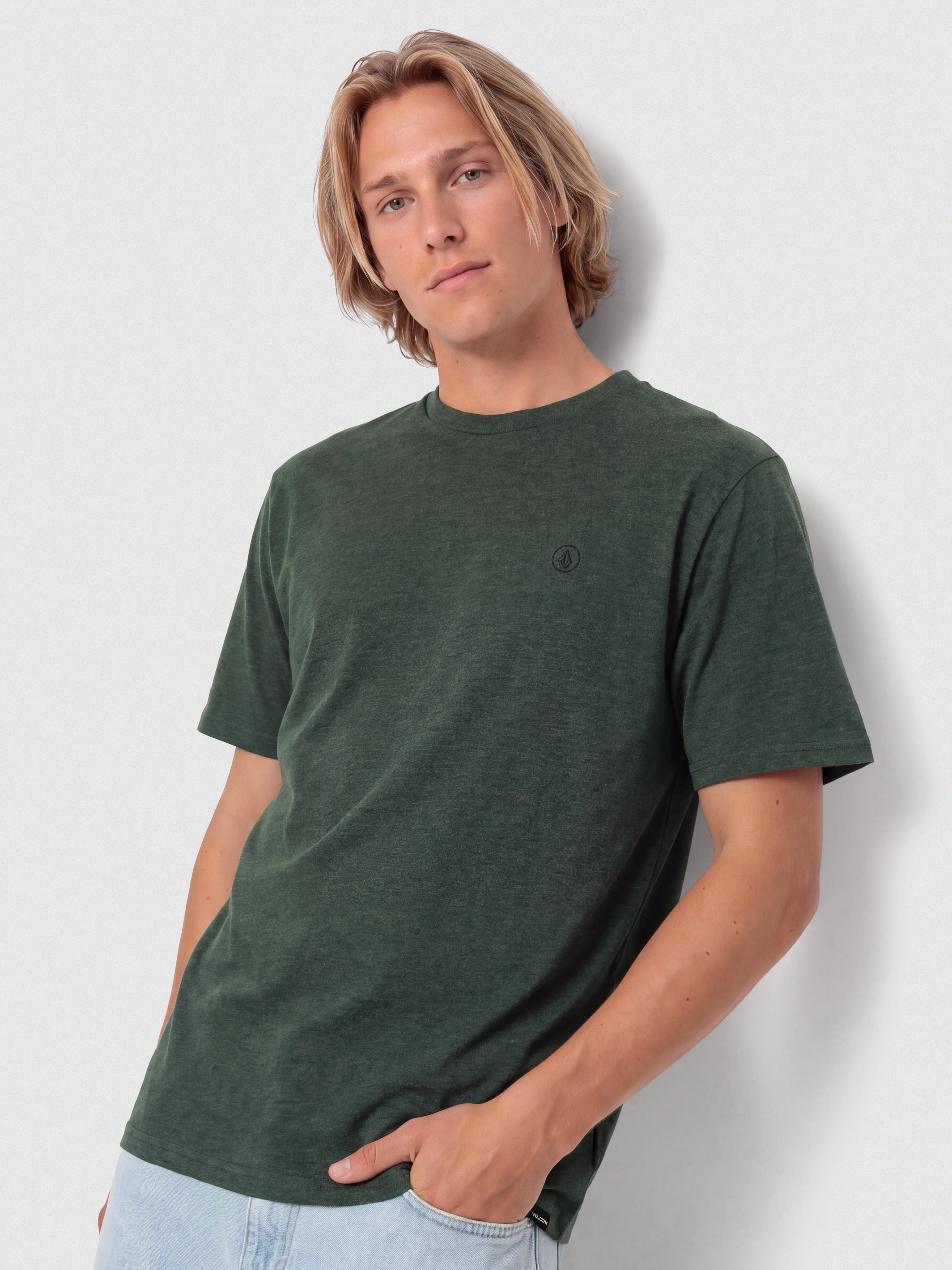 Тениска Volcom Circle Blanks Hth (scarab)