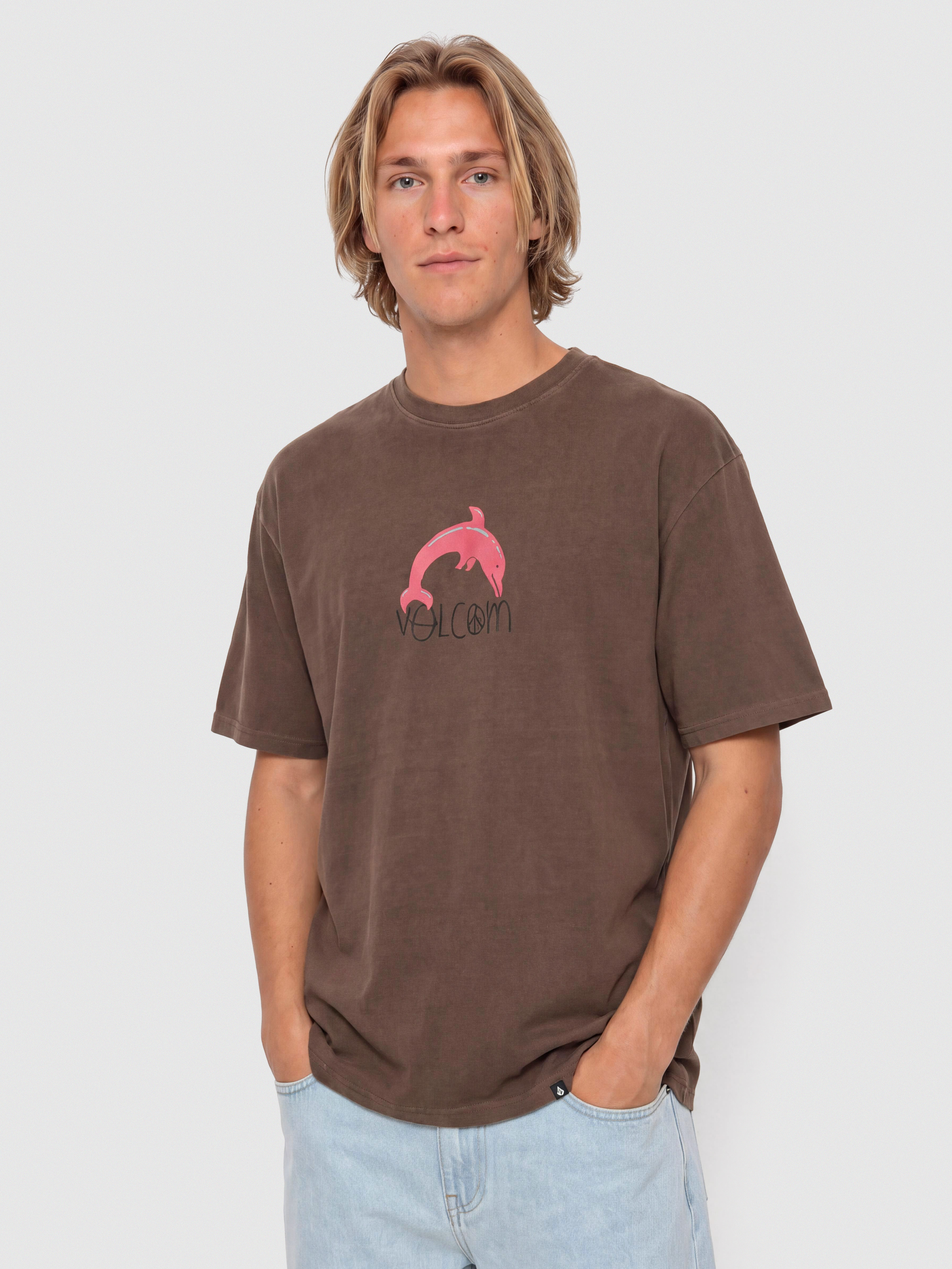Тениска Volcom Fa Ozzy 3 (raisin)