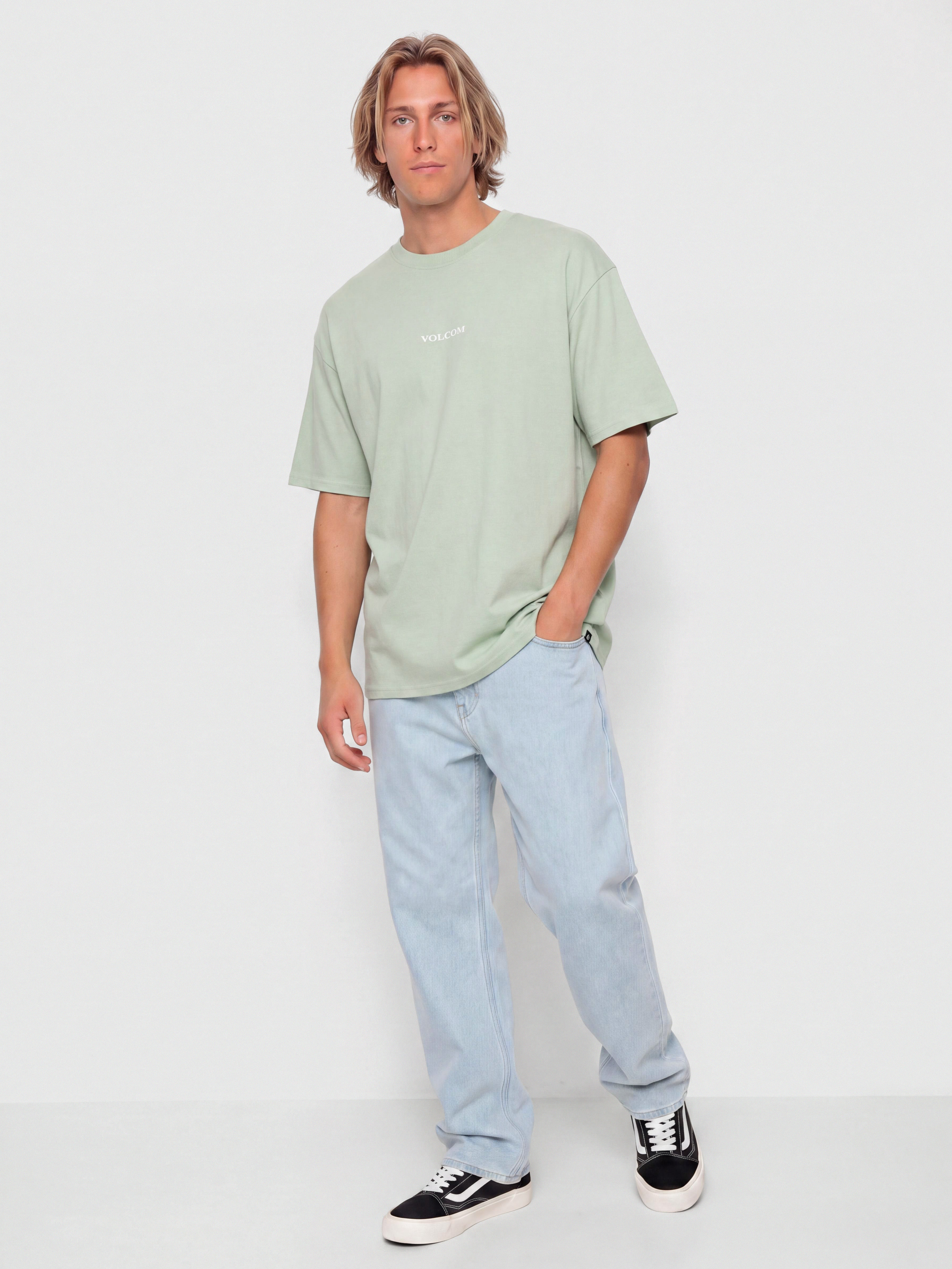 Тениска Volcom Volcom Stone Lse (ice green)