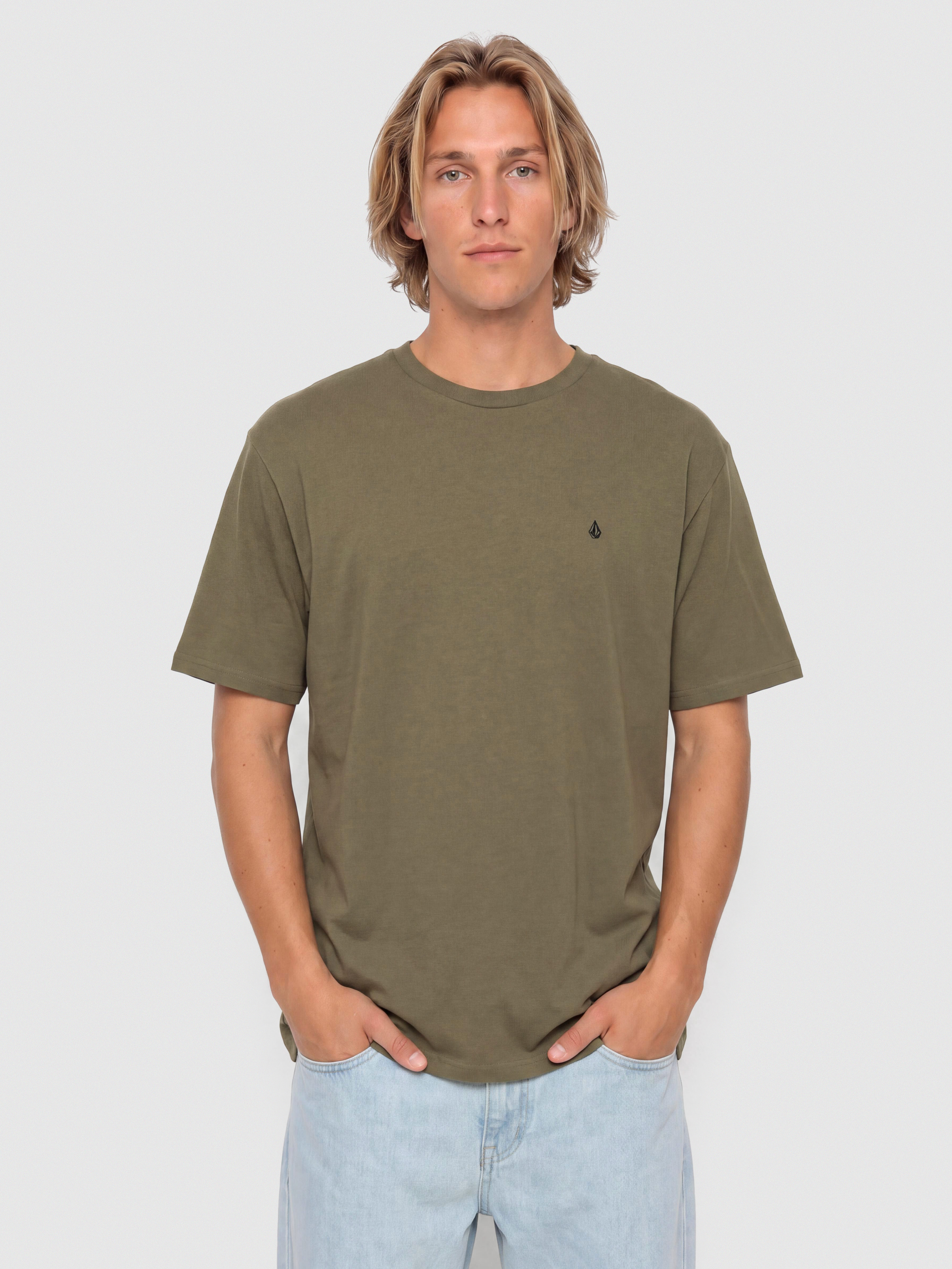 Тениска Volcom Stone Blanks Bsc (wintermoss)