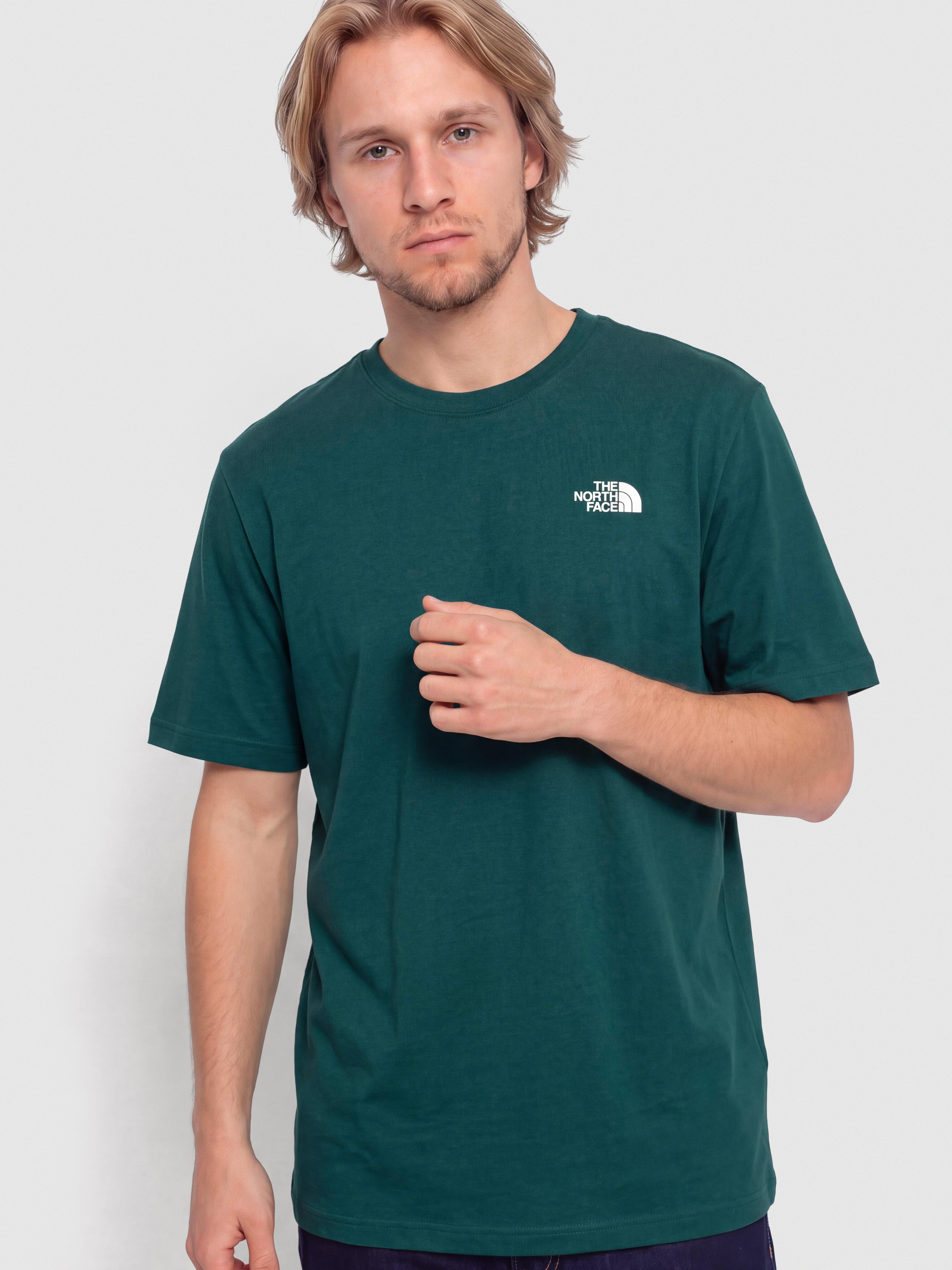 Тениска The North Face Mountain Sketch (pacific teal)