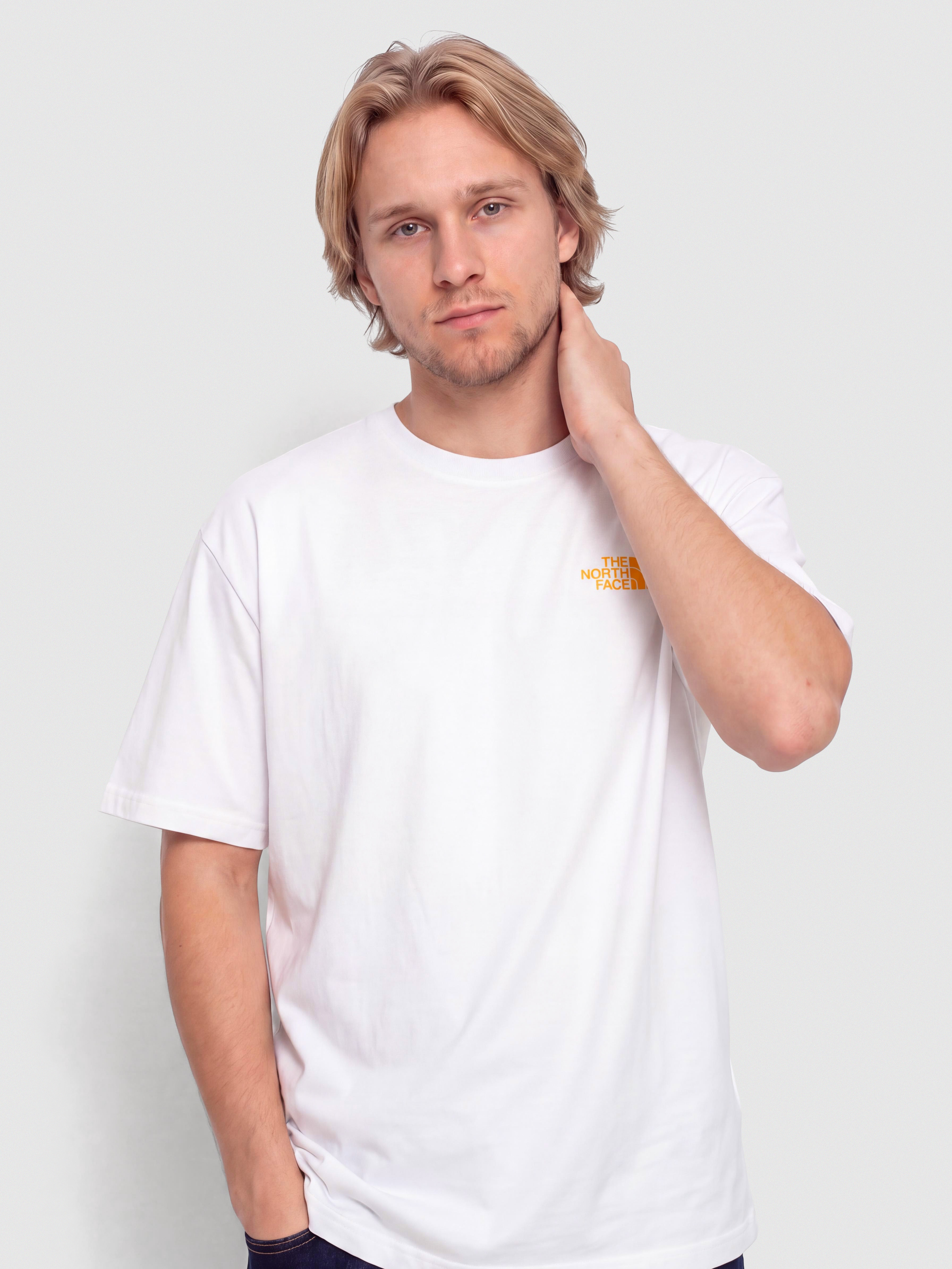 Тениска The North Face Pitch A Tent Relaxed (tnf white)