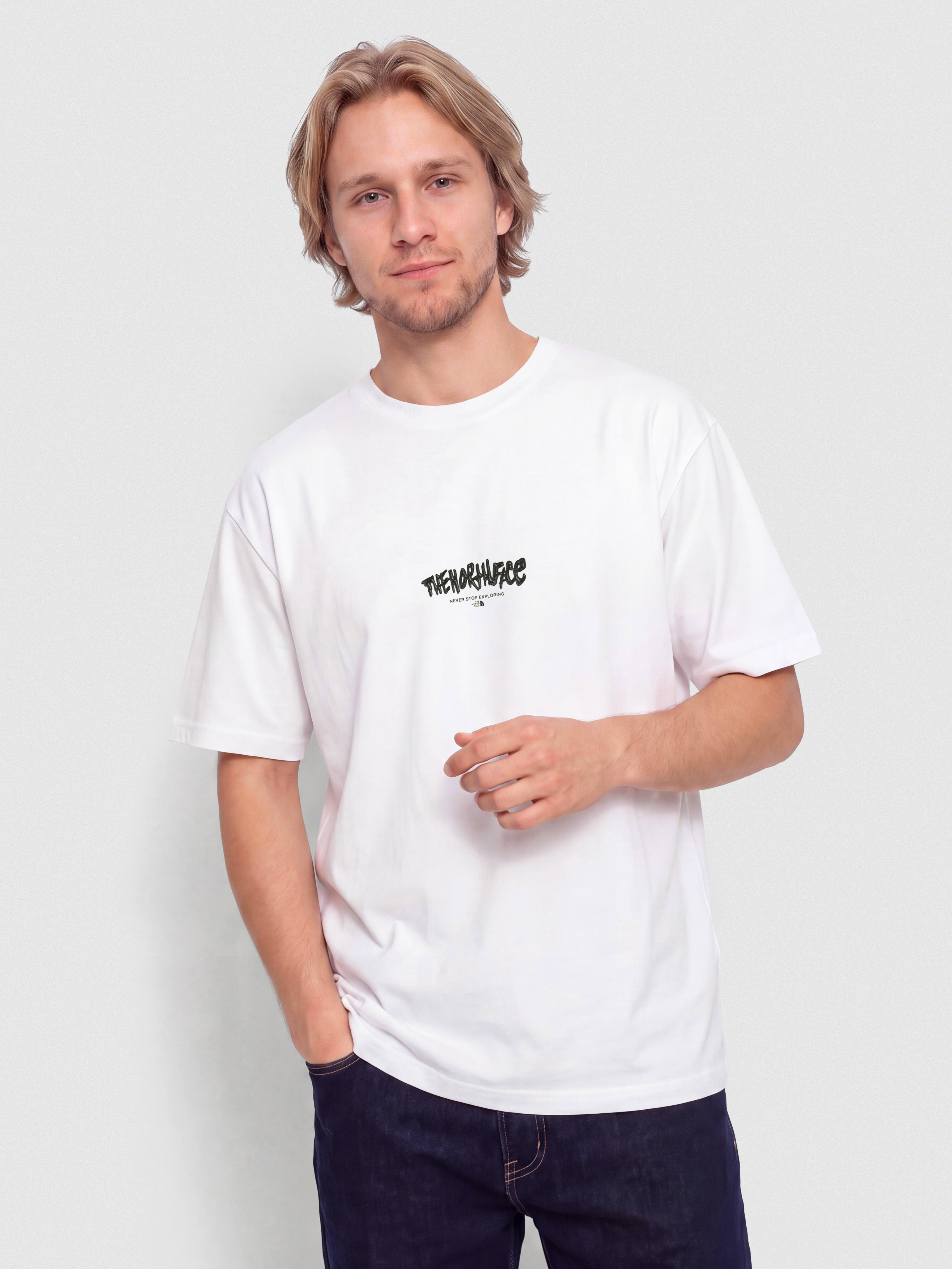 Тениска The North Face Nse Relaxed (tnf white)