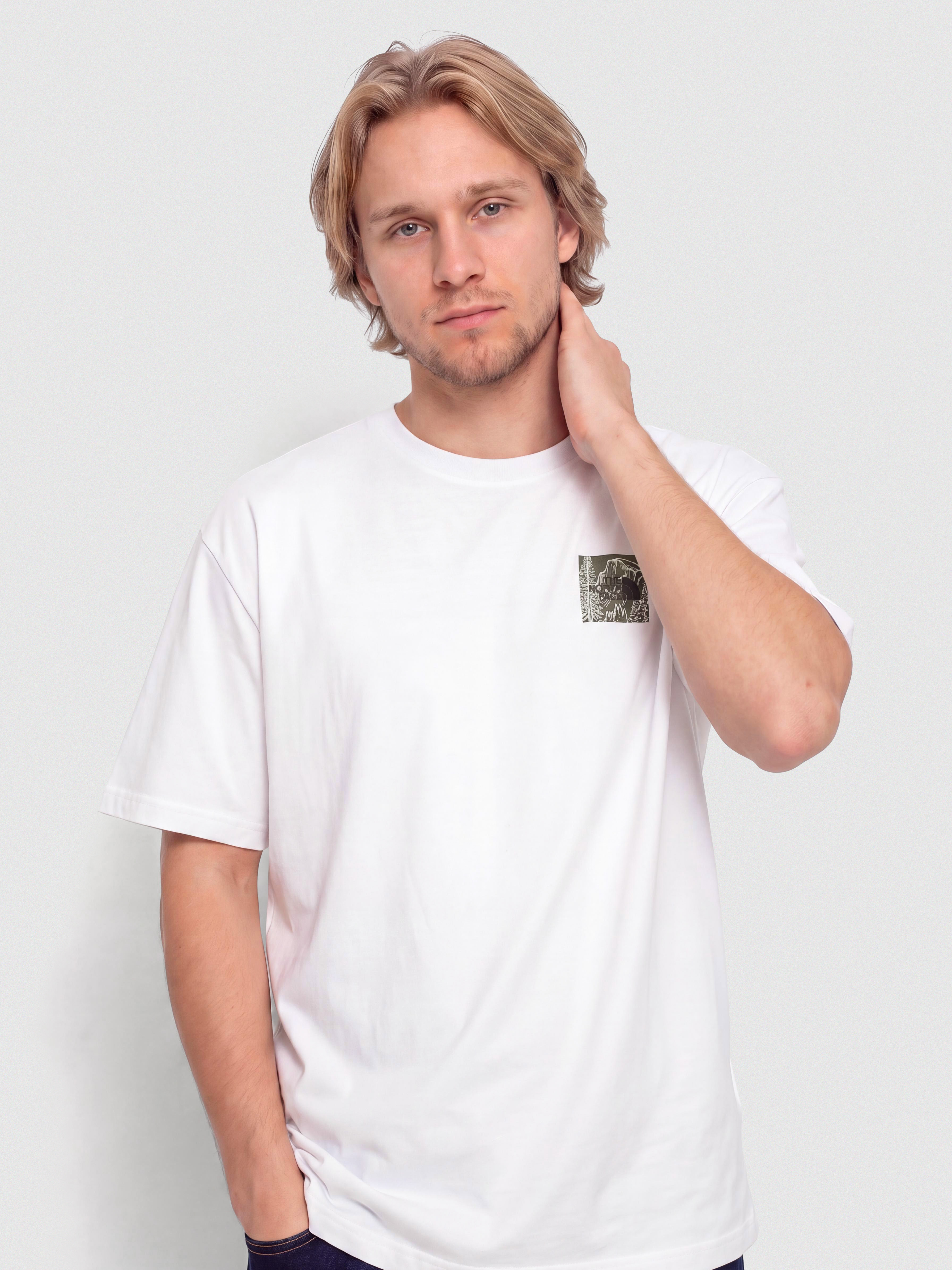 Тениска The North Face Monte Regular (tnf white)