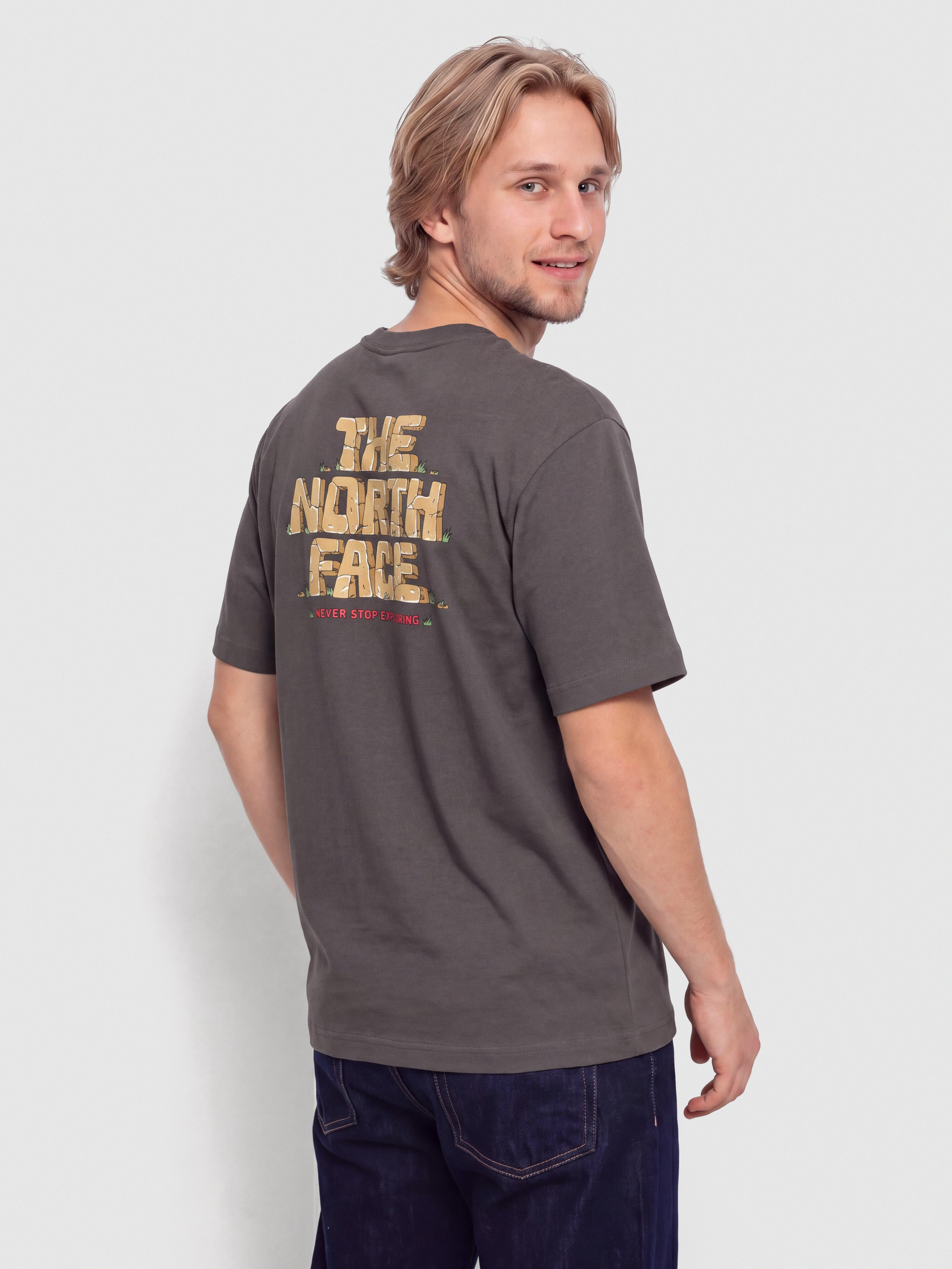 Тениска The North Face Stone Logo Relaxed