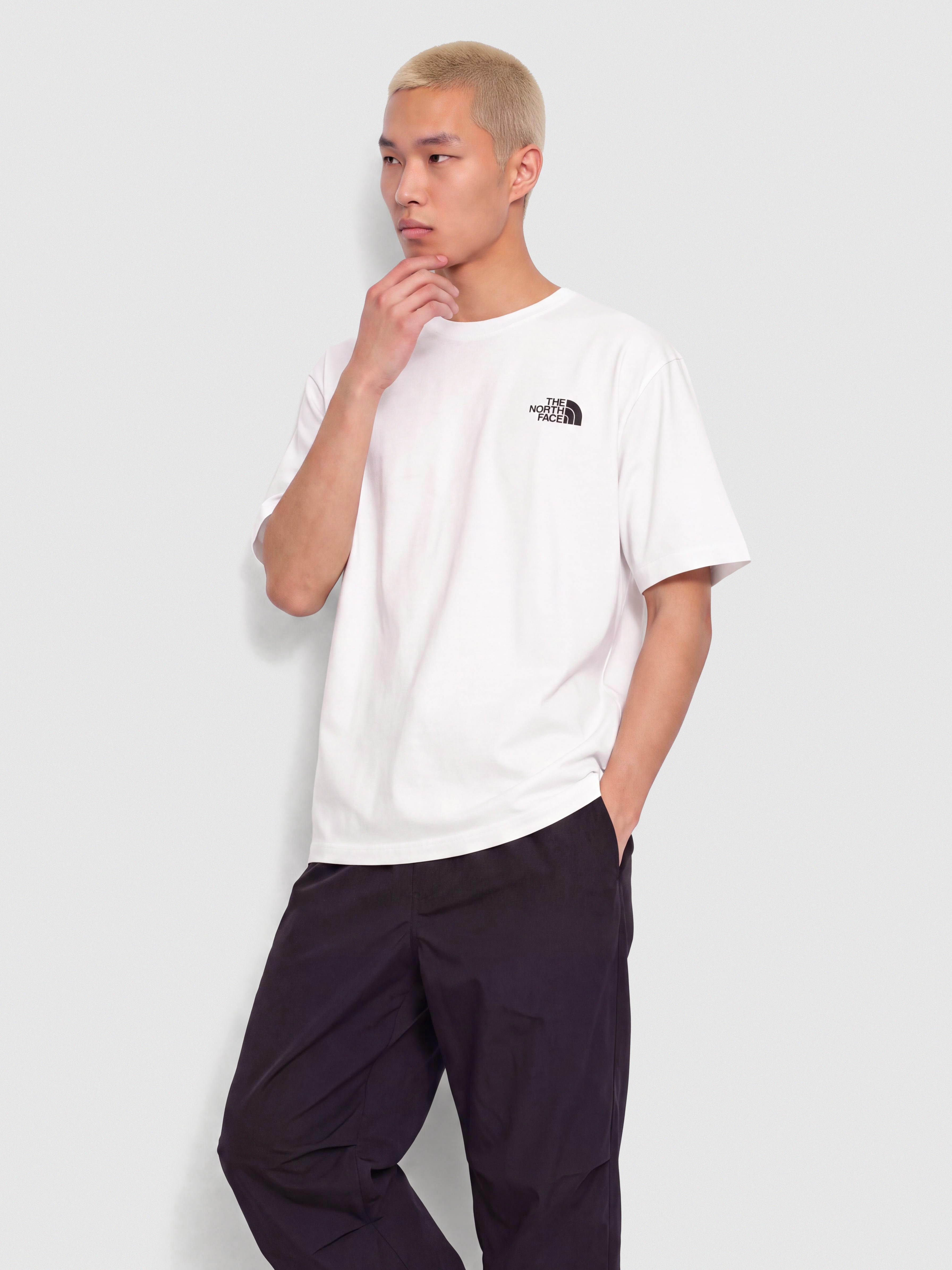 Тениска The North Face Vertical Regular (tnf white)
