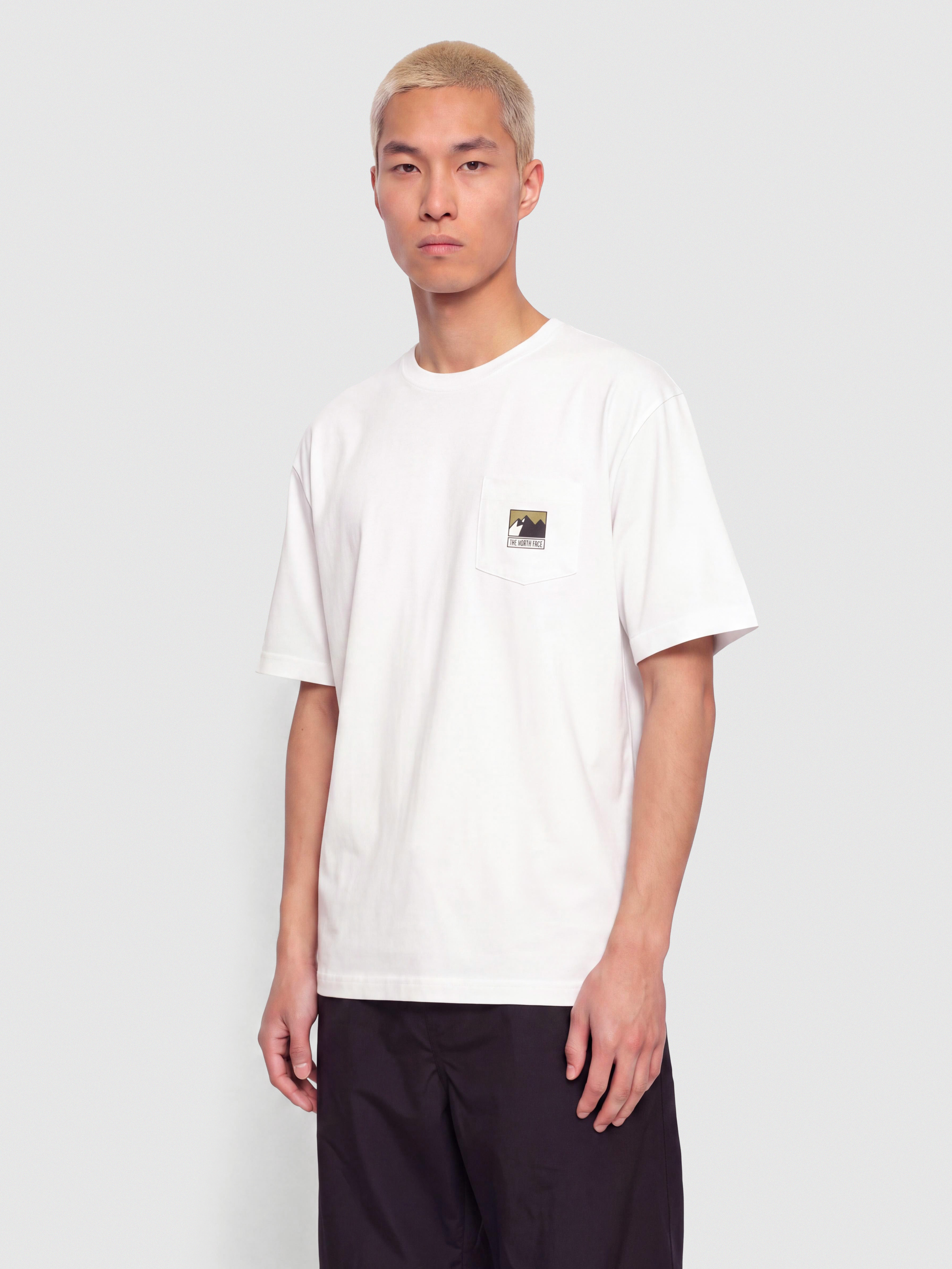 Тениска The North Face Mountain Logo Relaxed (tnf white)