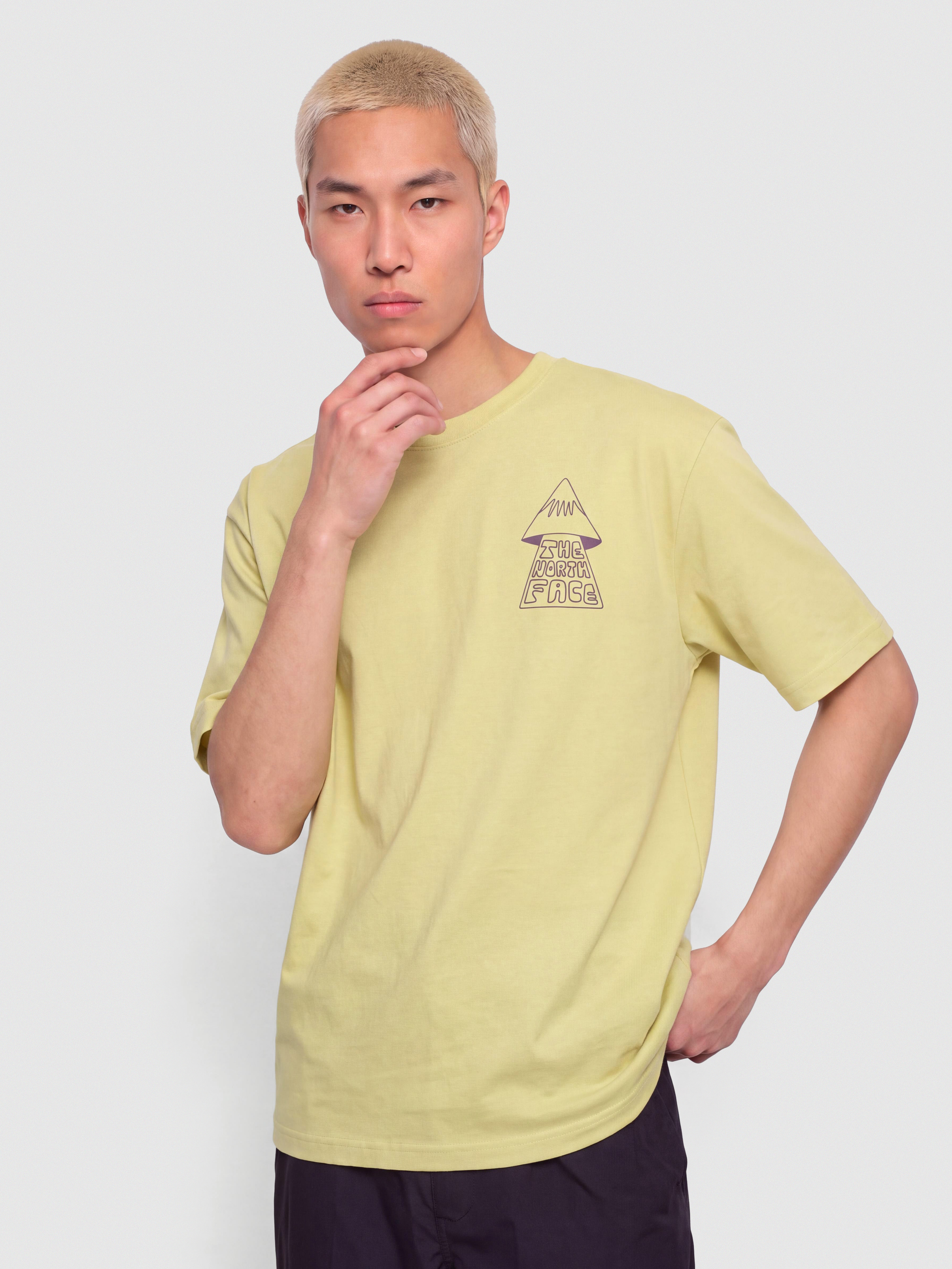 Тениска The North Face Mountain Play Relaxed (pear)