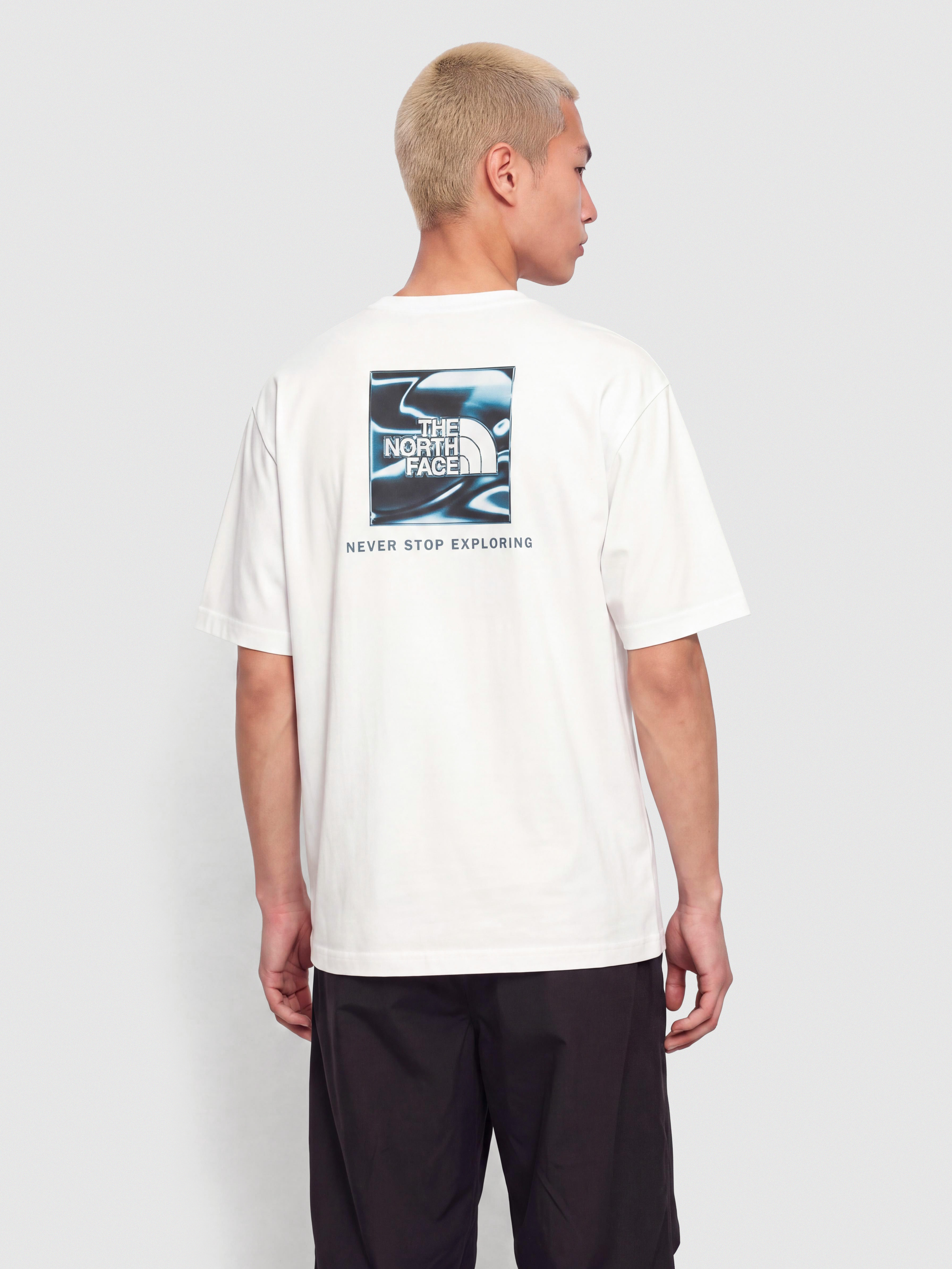 Тениска The North Face Liquid Box Nse Oversize