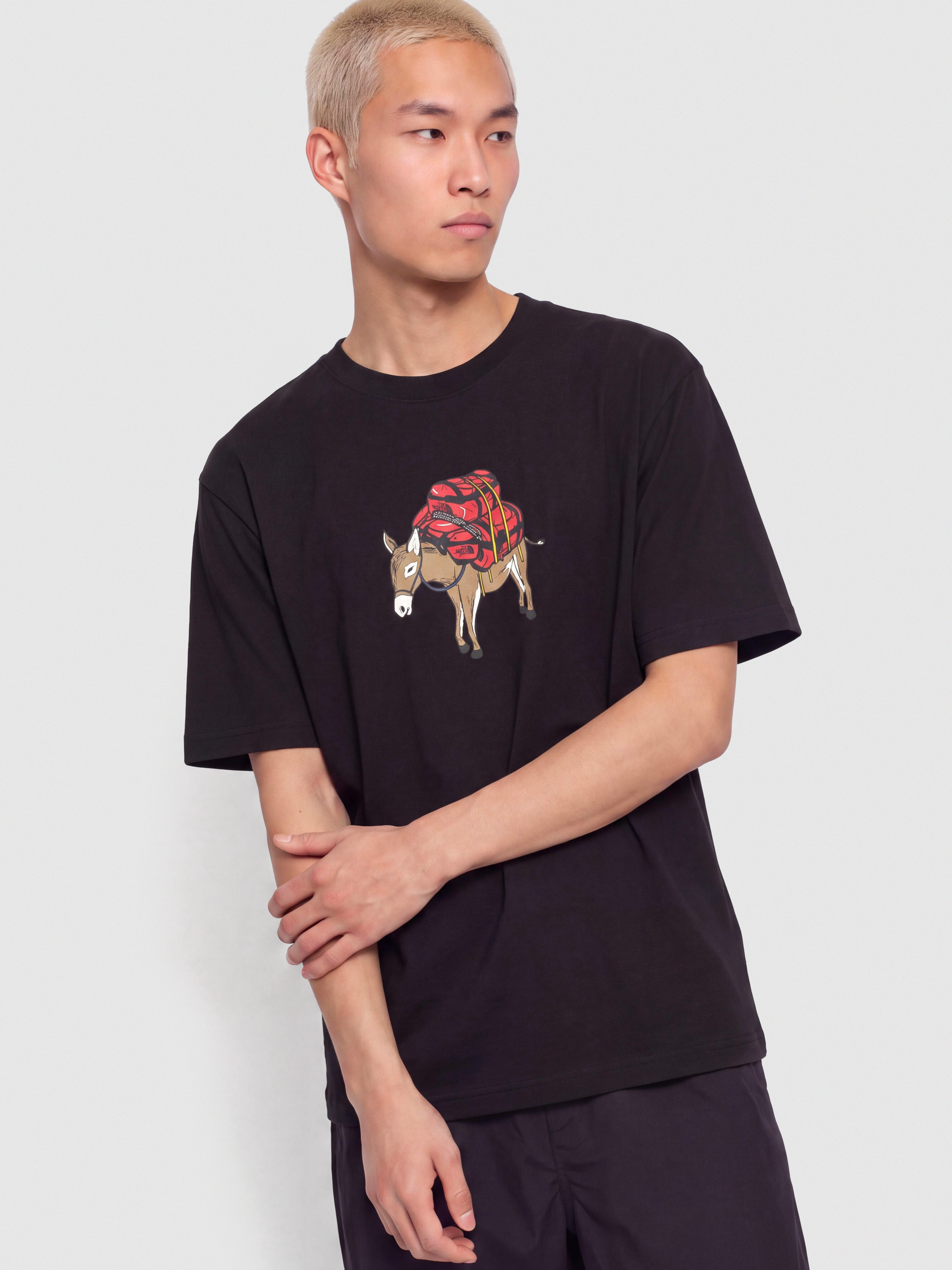 Тениска The North Face Donkey Taxi Relaxed (tnf black)
