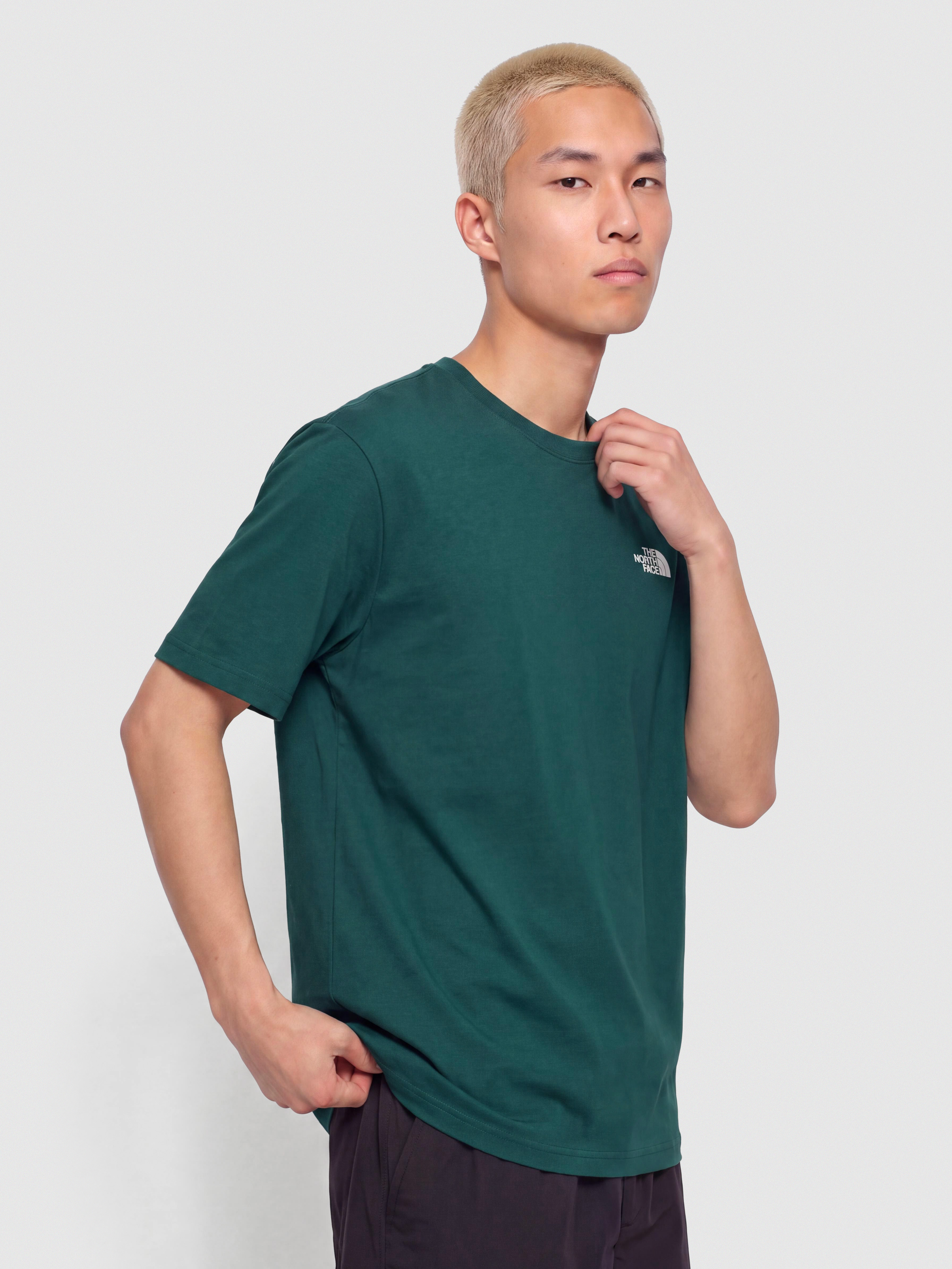 Тениска The North Face Evolution Simple Dome (pacific teal)
