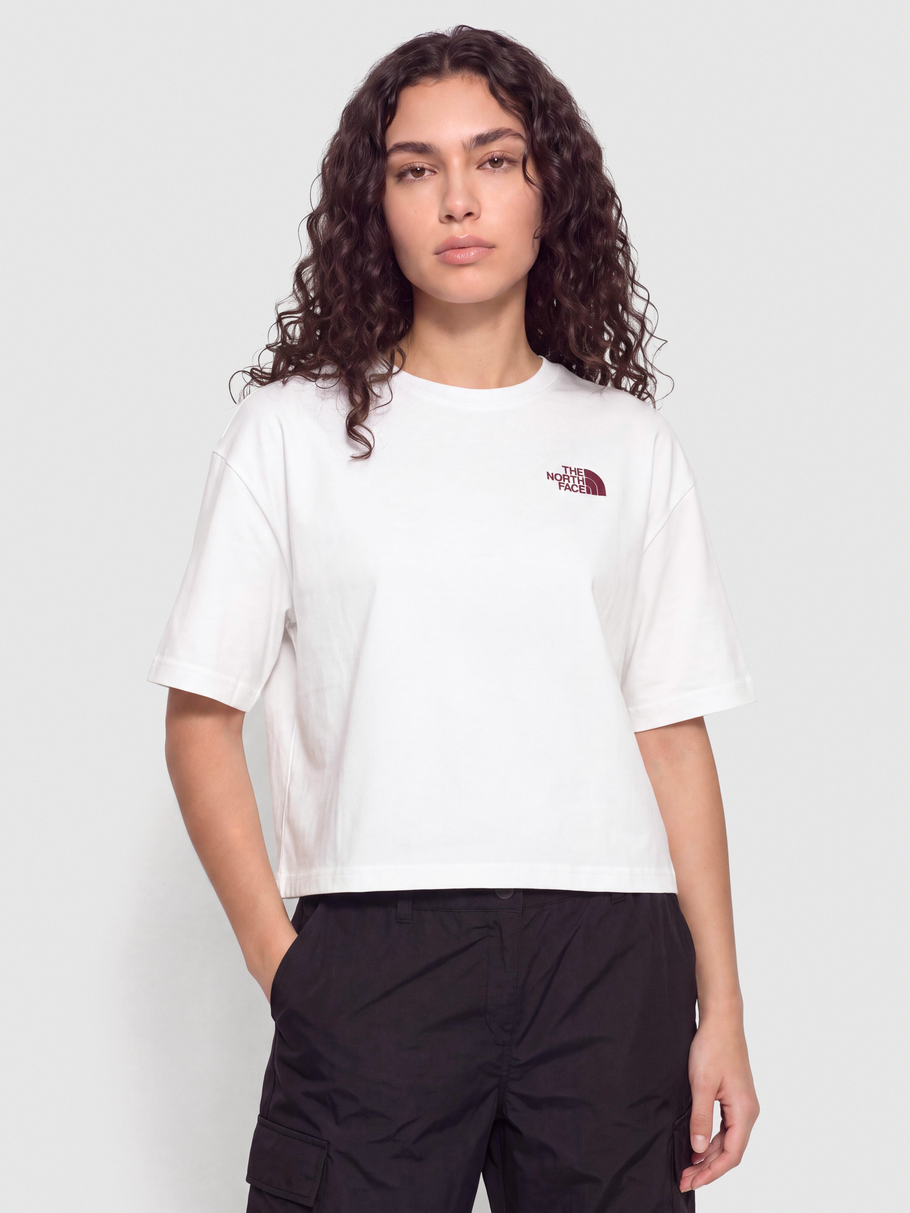Тениска The North Face Hike Picnic Boxy Wmn (tnf white)