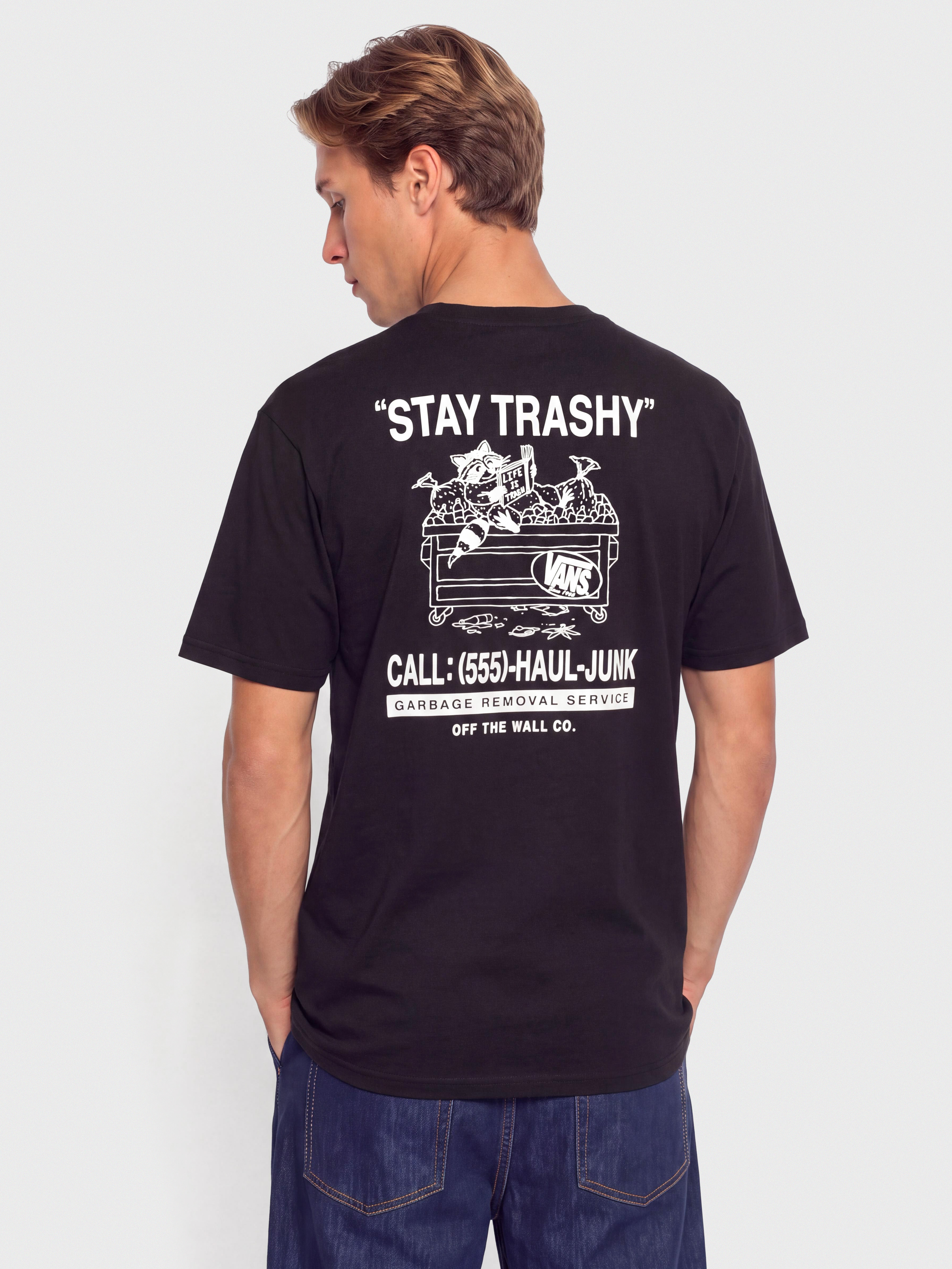 Тениска Vans Trashy (black)
