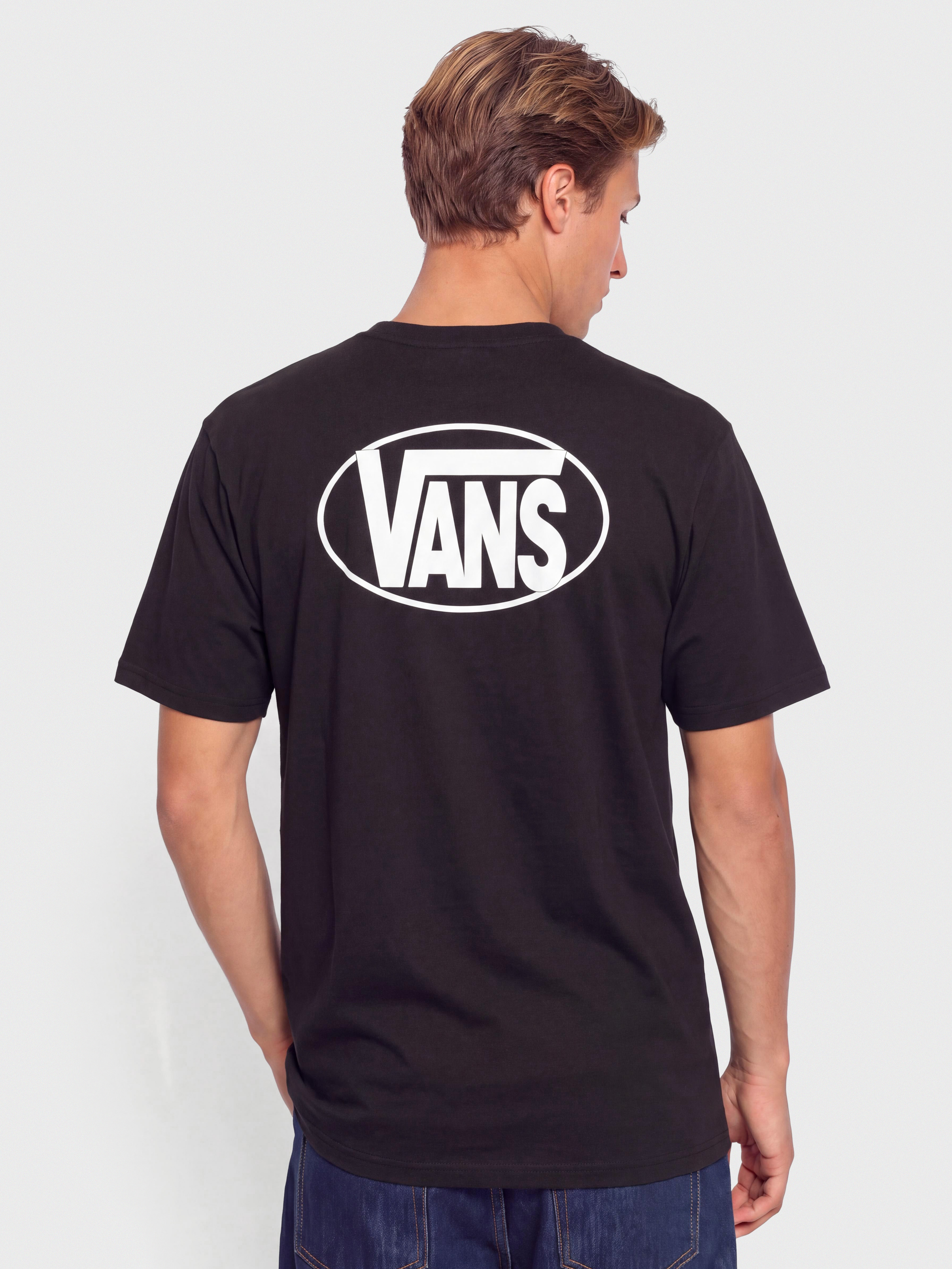 Тениска Vans Oval Logo Loose
