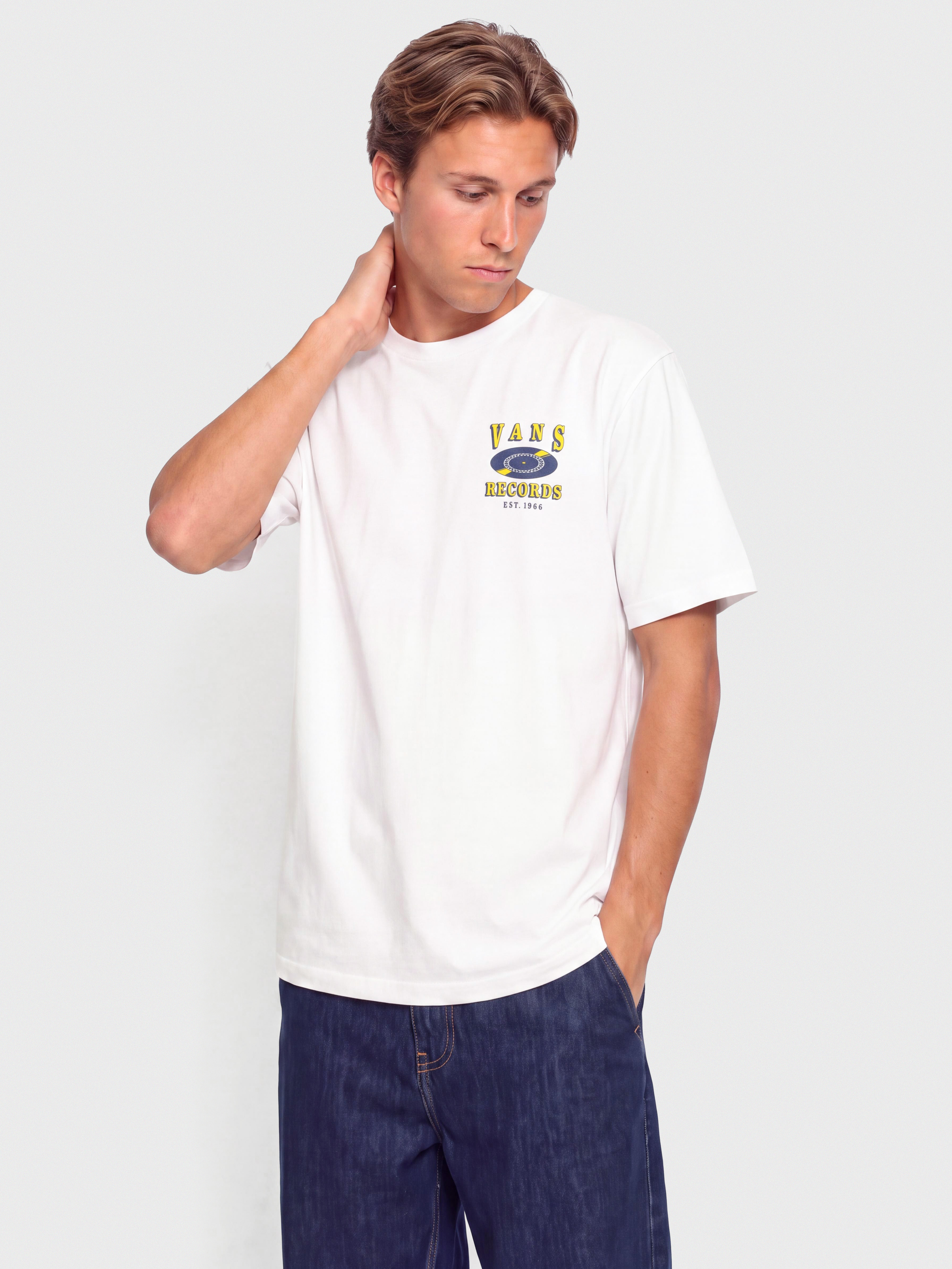 Тениска Vans Recordings (white)