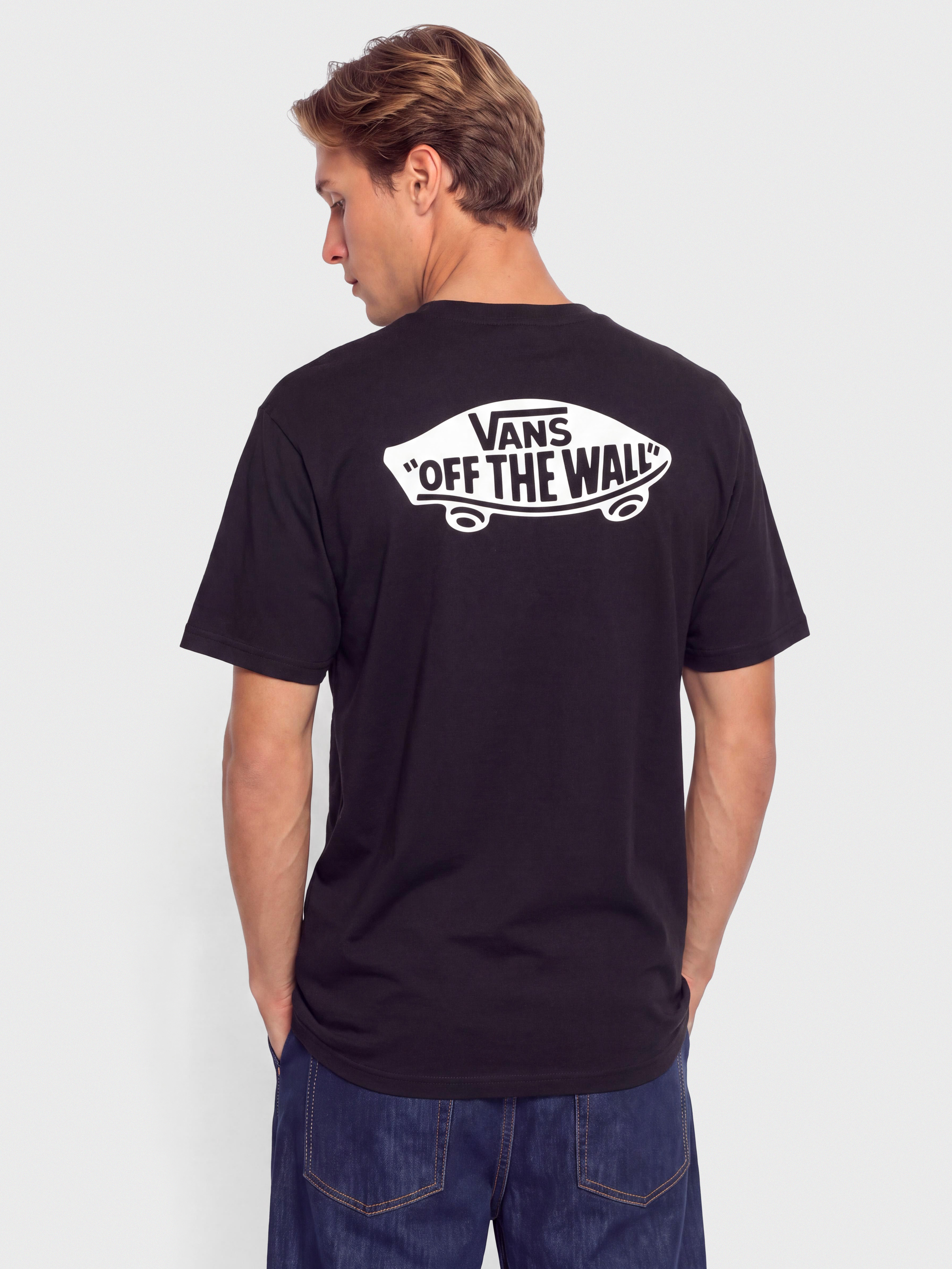 Тениска Vans Double Standard (black/white)