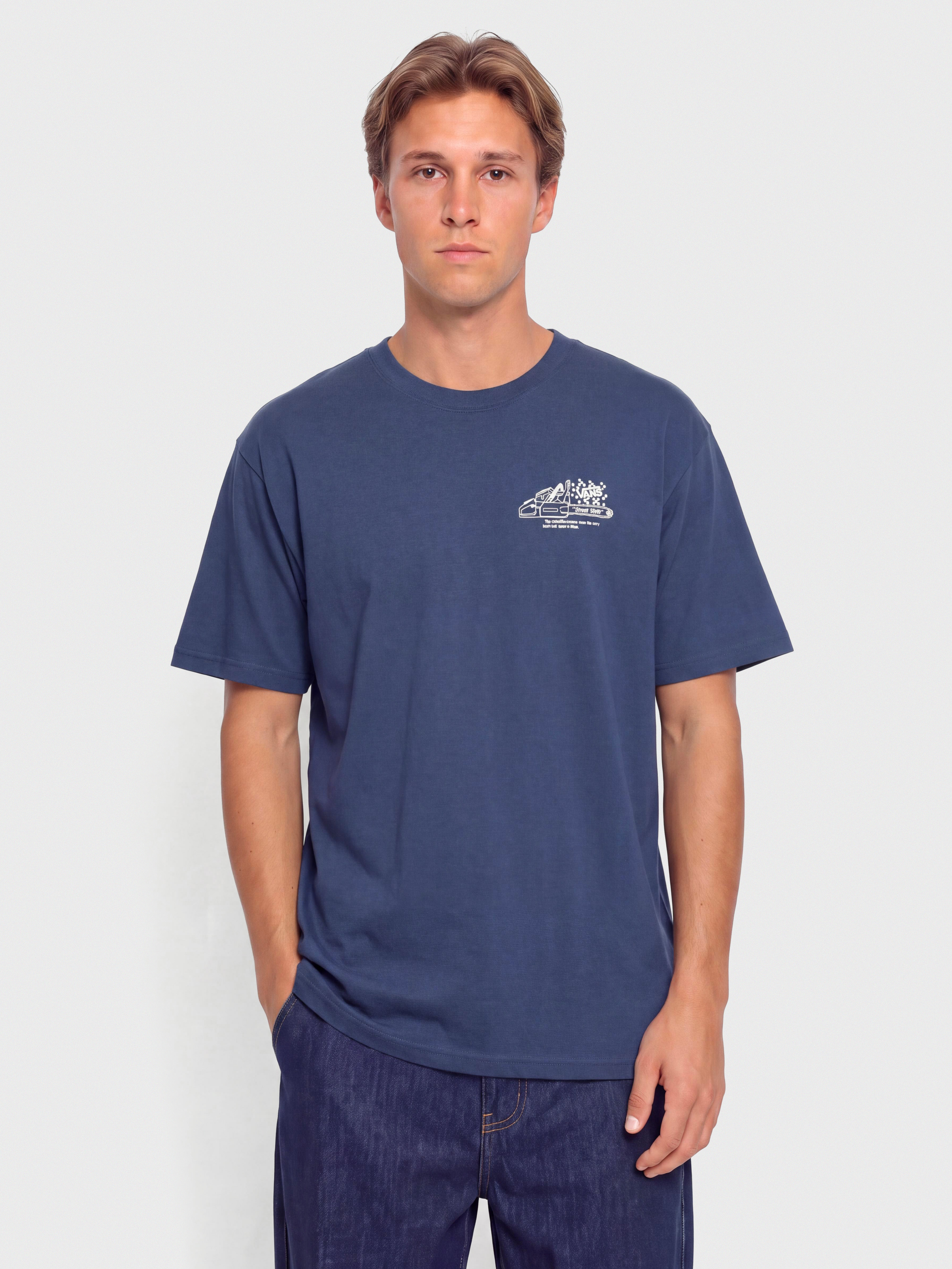 Тениска Vans Dirt Trip (true navy)