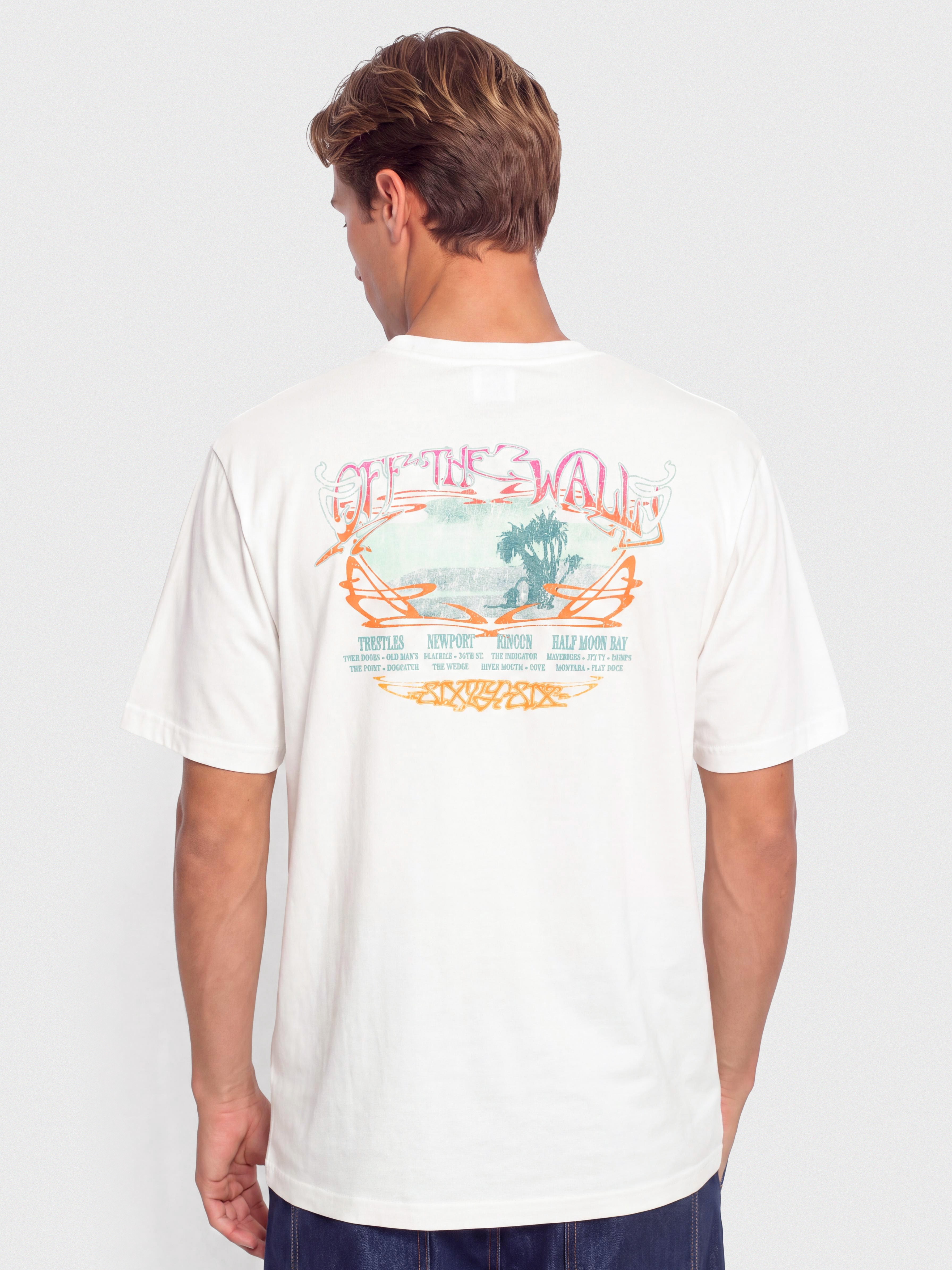 Тениска Vans Jetty Sets (marshmallow)