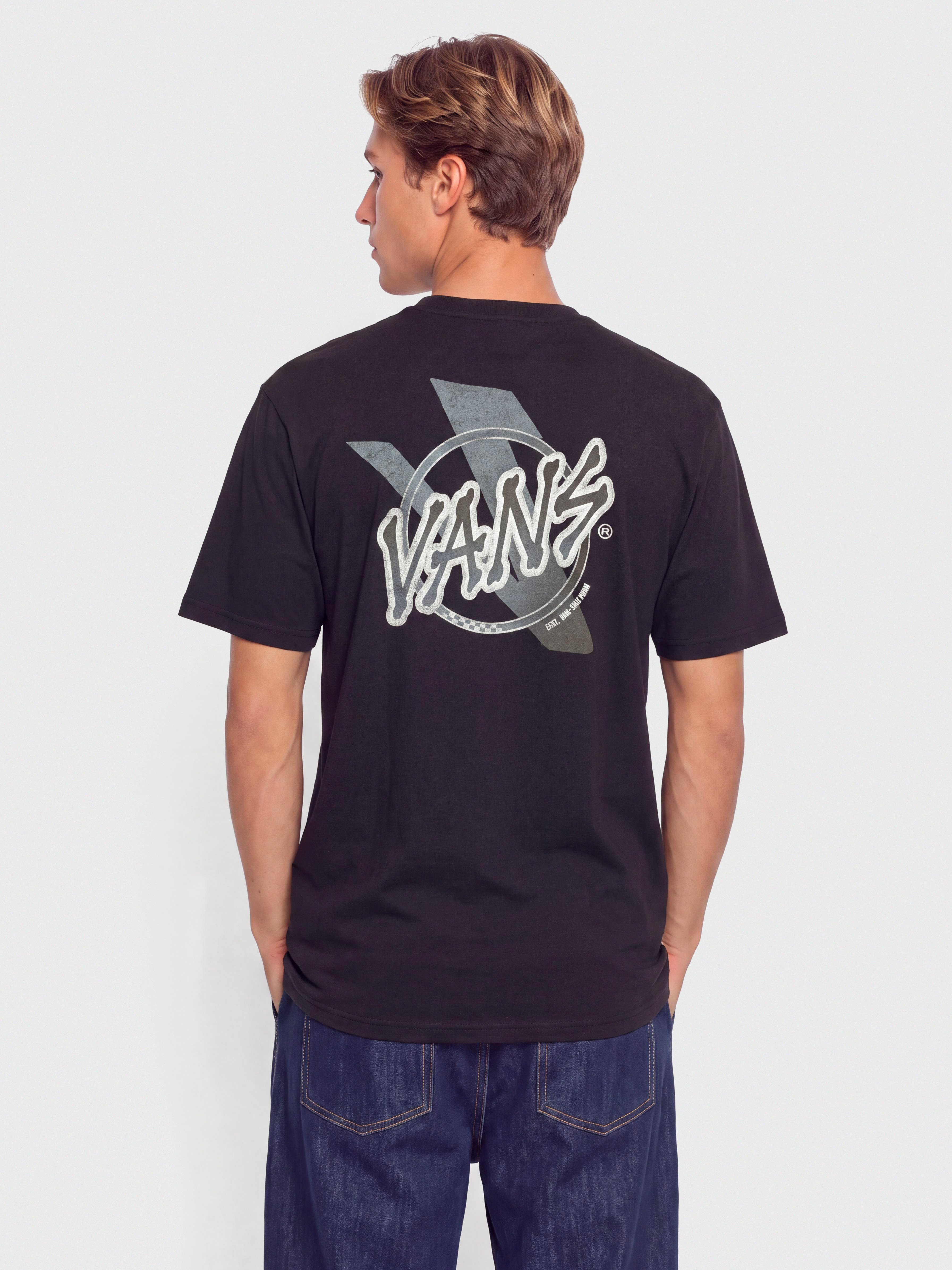 Тениска Vans V Bones (black)