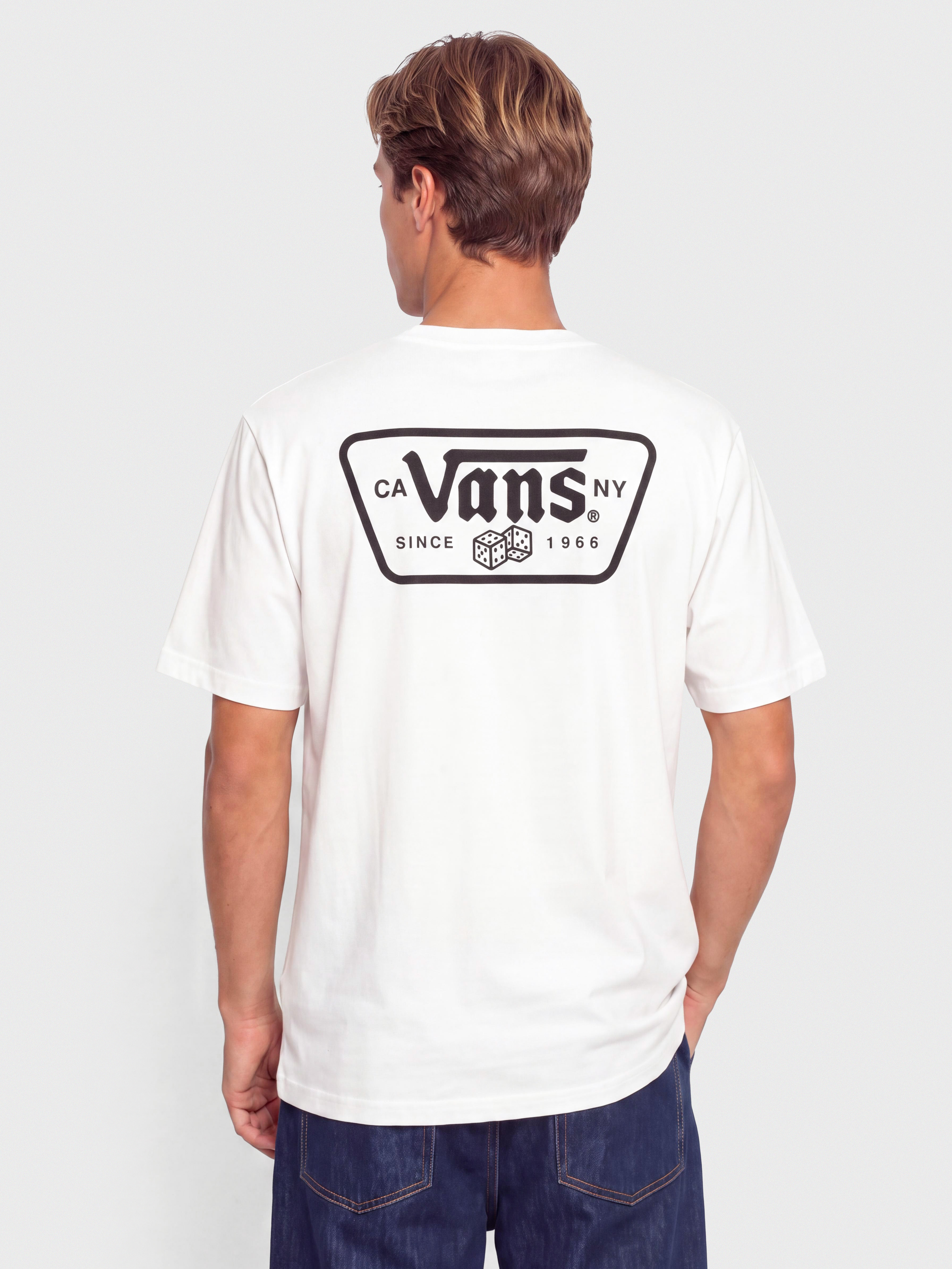 Тениска Vans Knu Patch (white)