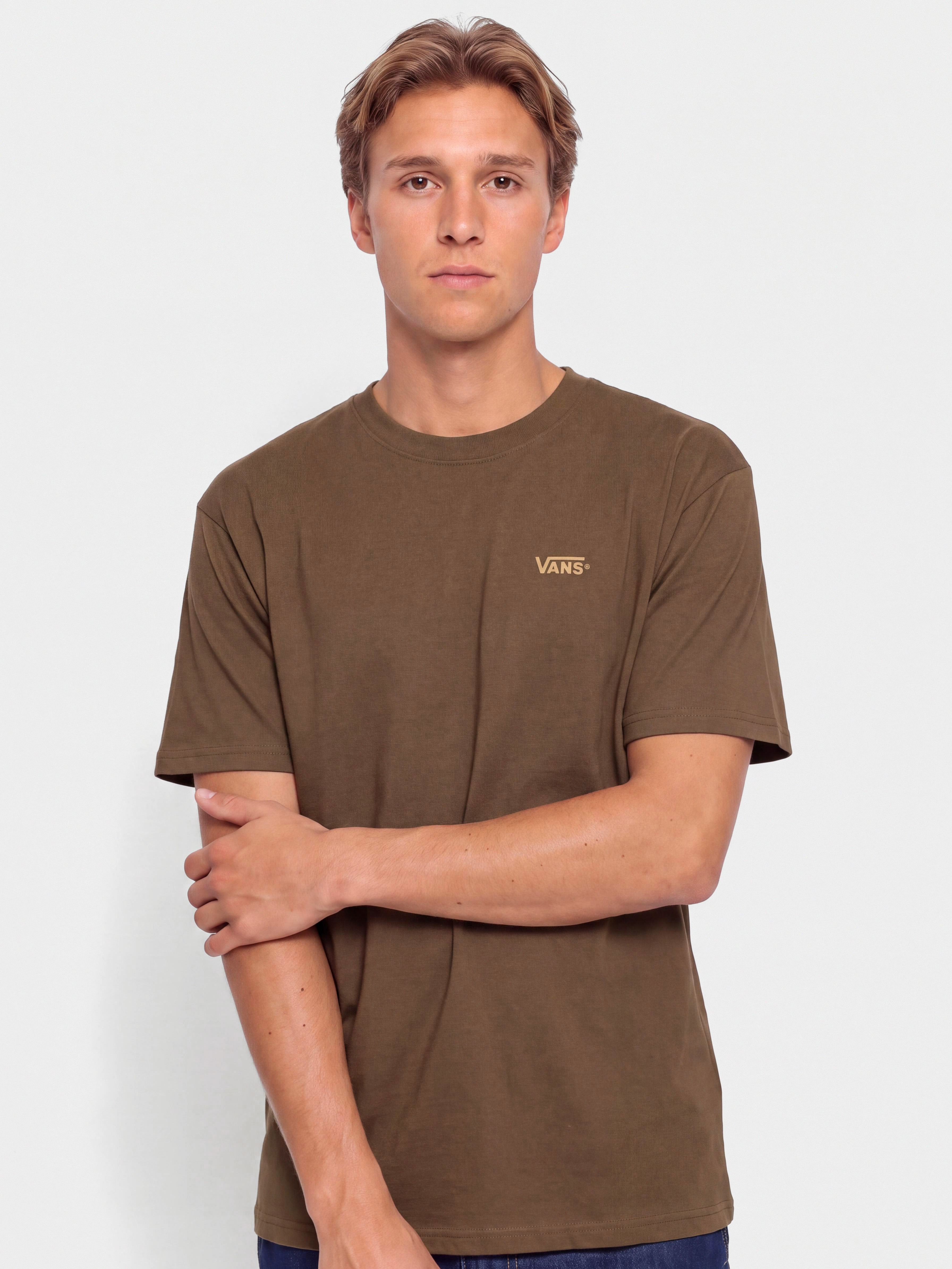 Тениска Vans New Left Chest (vintage cocoa)