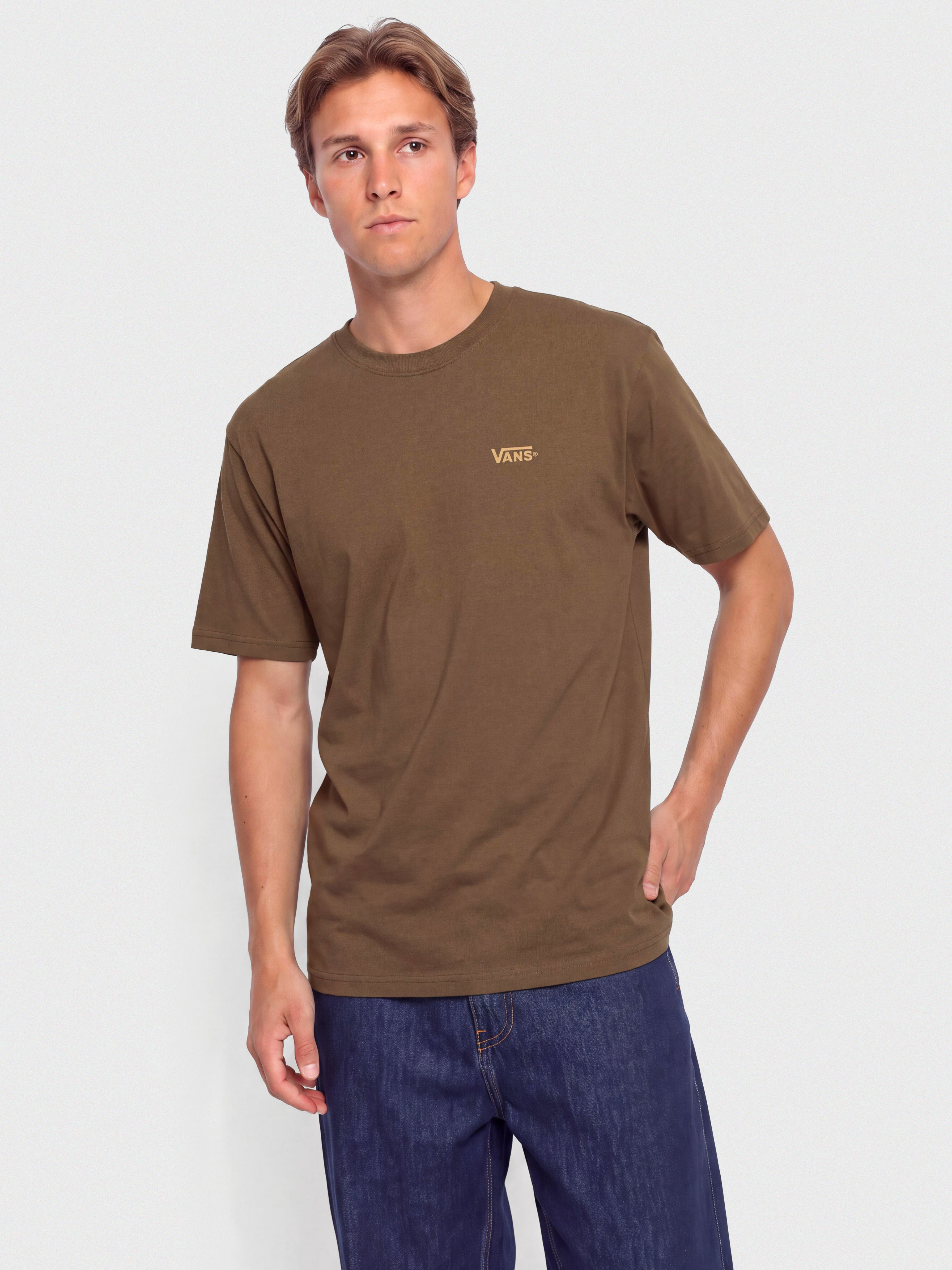Тениска Vans New Left Chest (vintage cocoa)