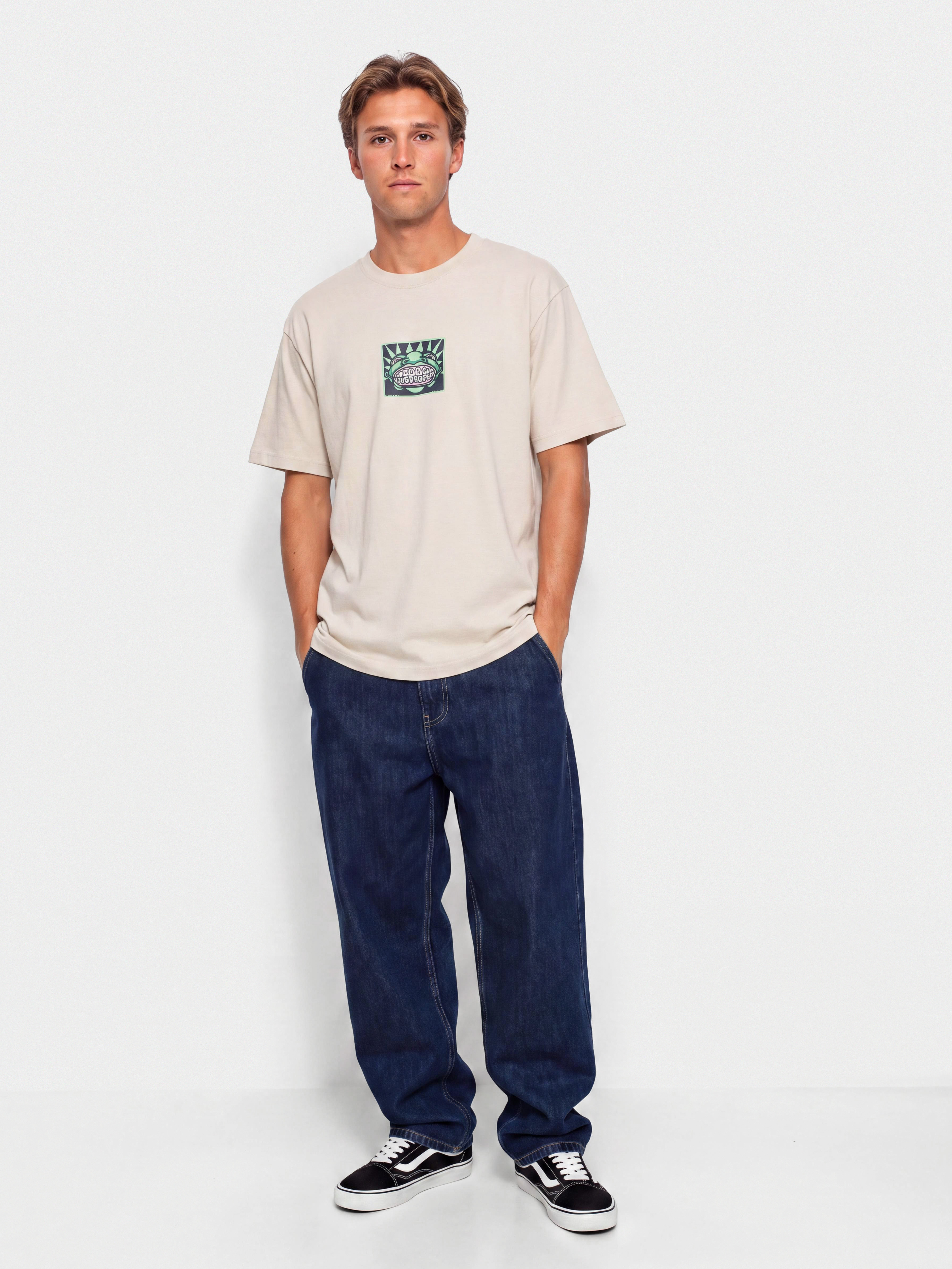 Тениска Vans Vans Mouf Loose Fit (taupe mist)