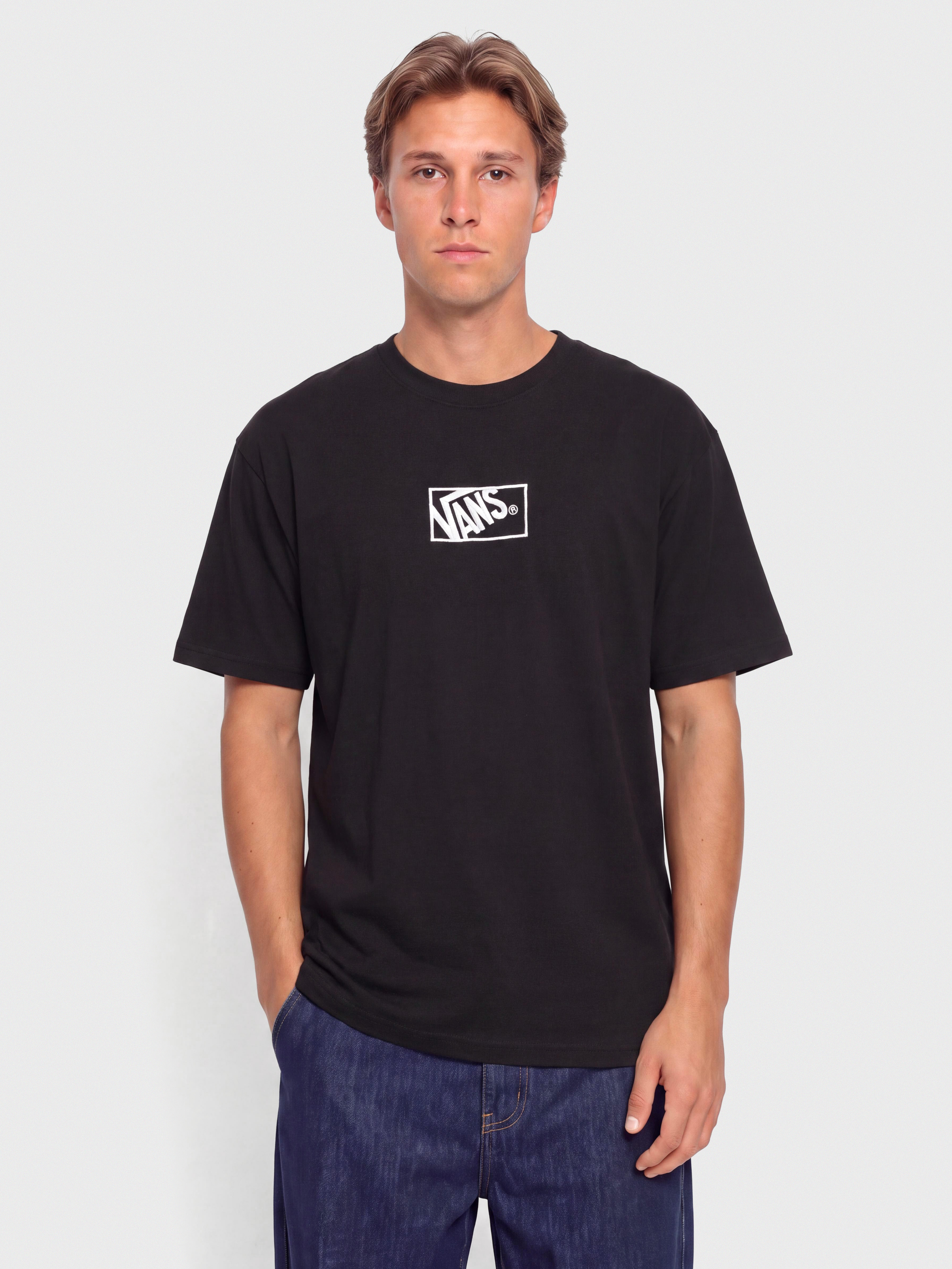 Тениска Vans Blocked Box Loose (black)