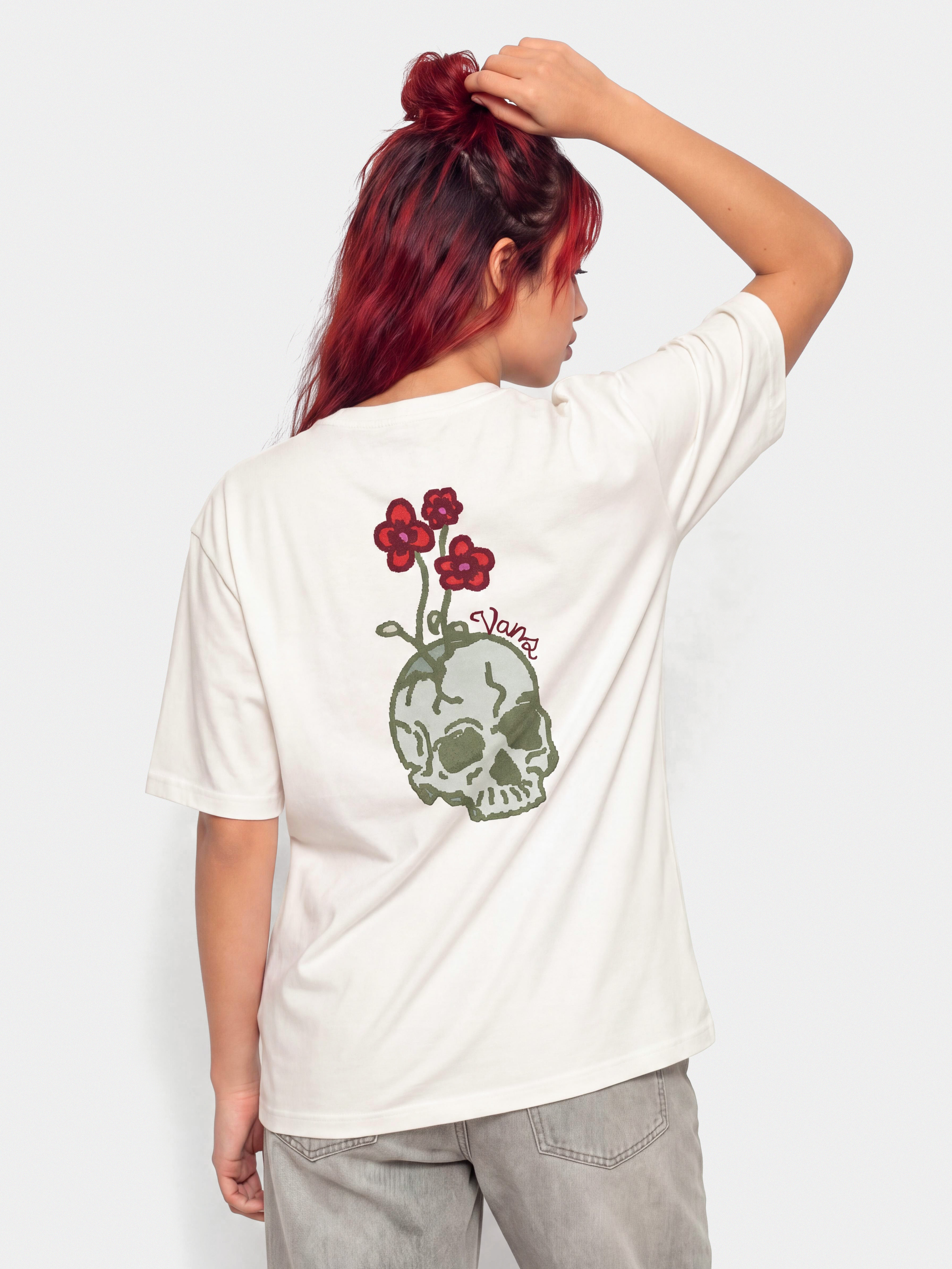u0422u0435u043du0438u0441u043au0430 Vans Hand Drawn Floral Wmn (marshmallow)