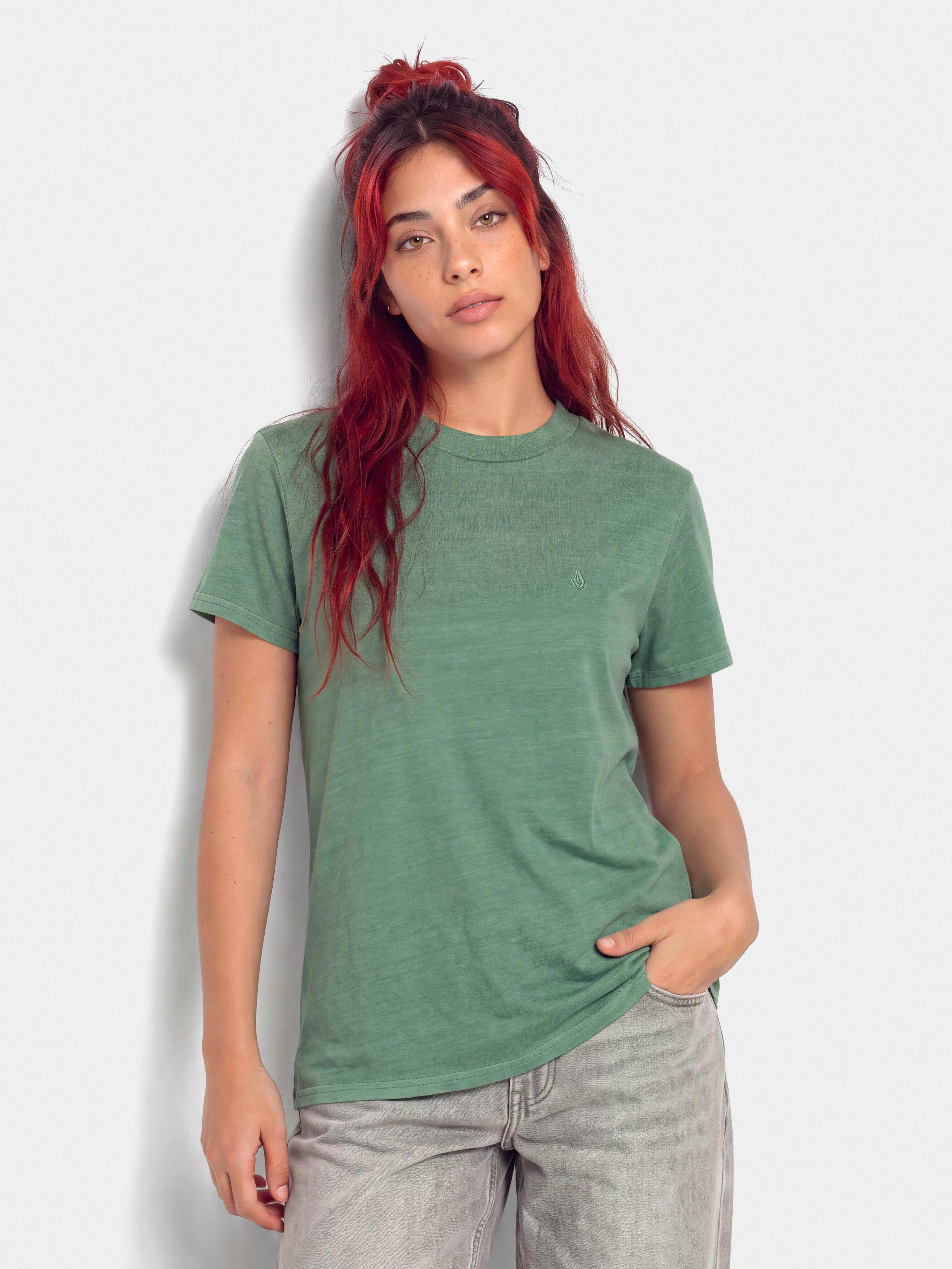 Тениска Volcom Solid Stone Emb Wmn