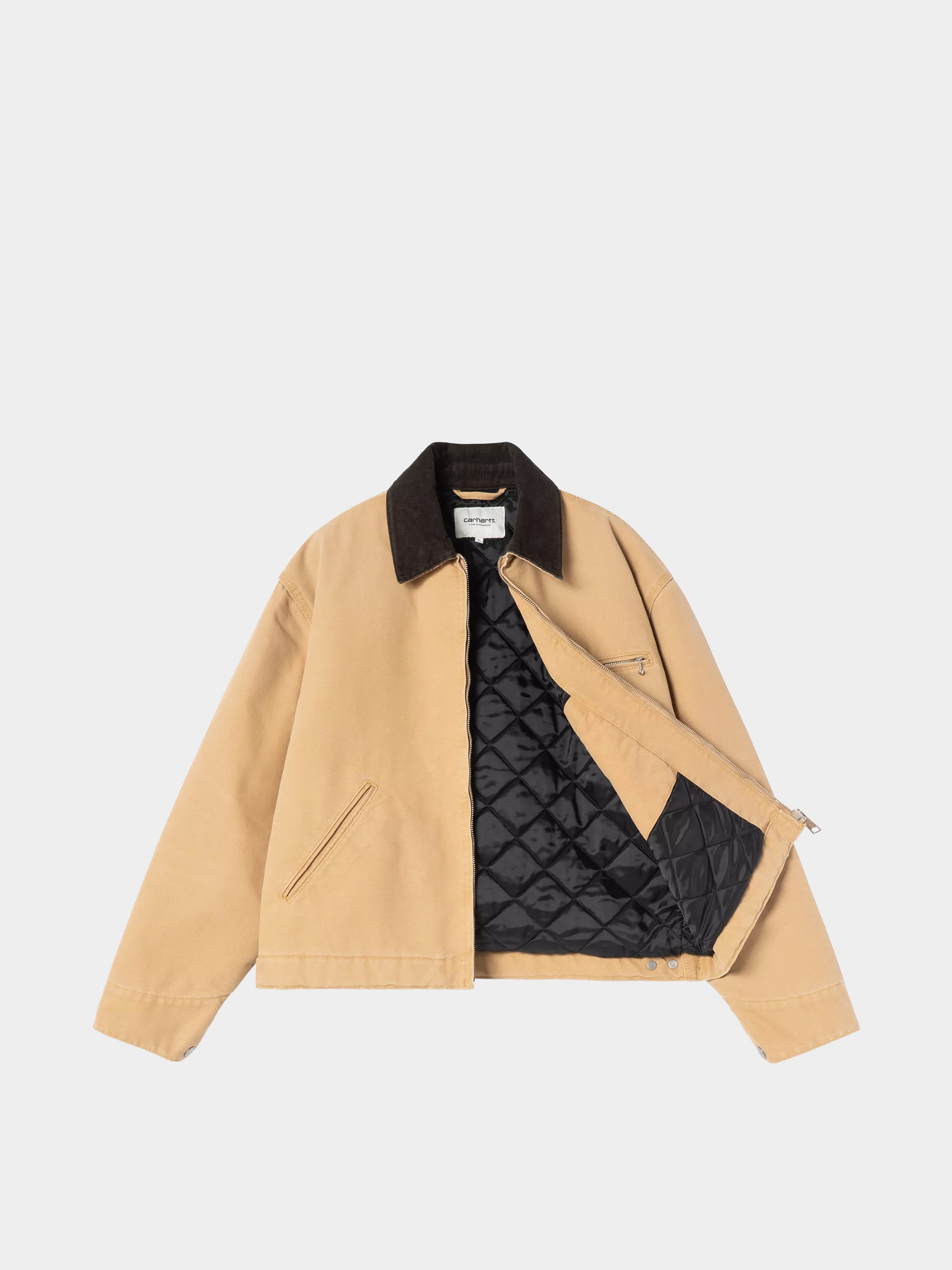 Яке Carhartt WIP OG Detroit Wmn (wip dusty h/tobacco/stone canvas)